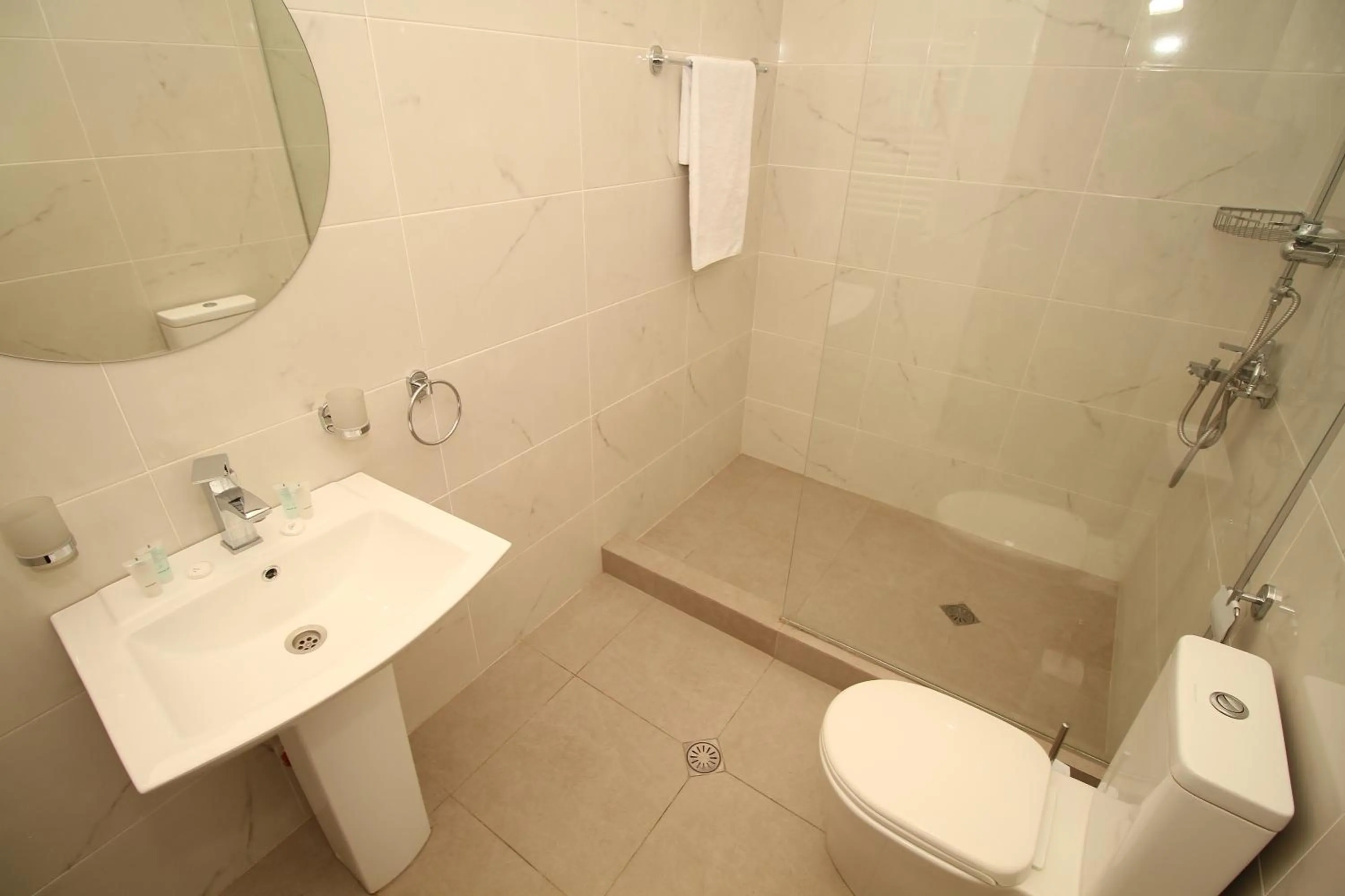 Shower in Tbilisi View Hotel