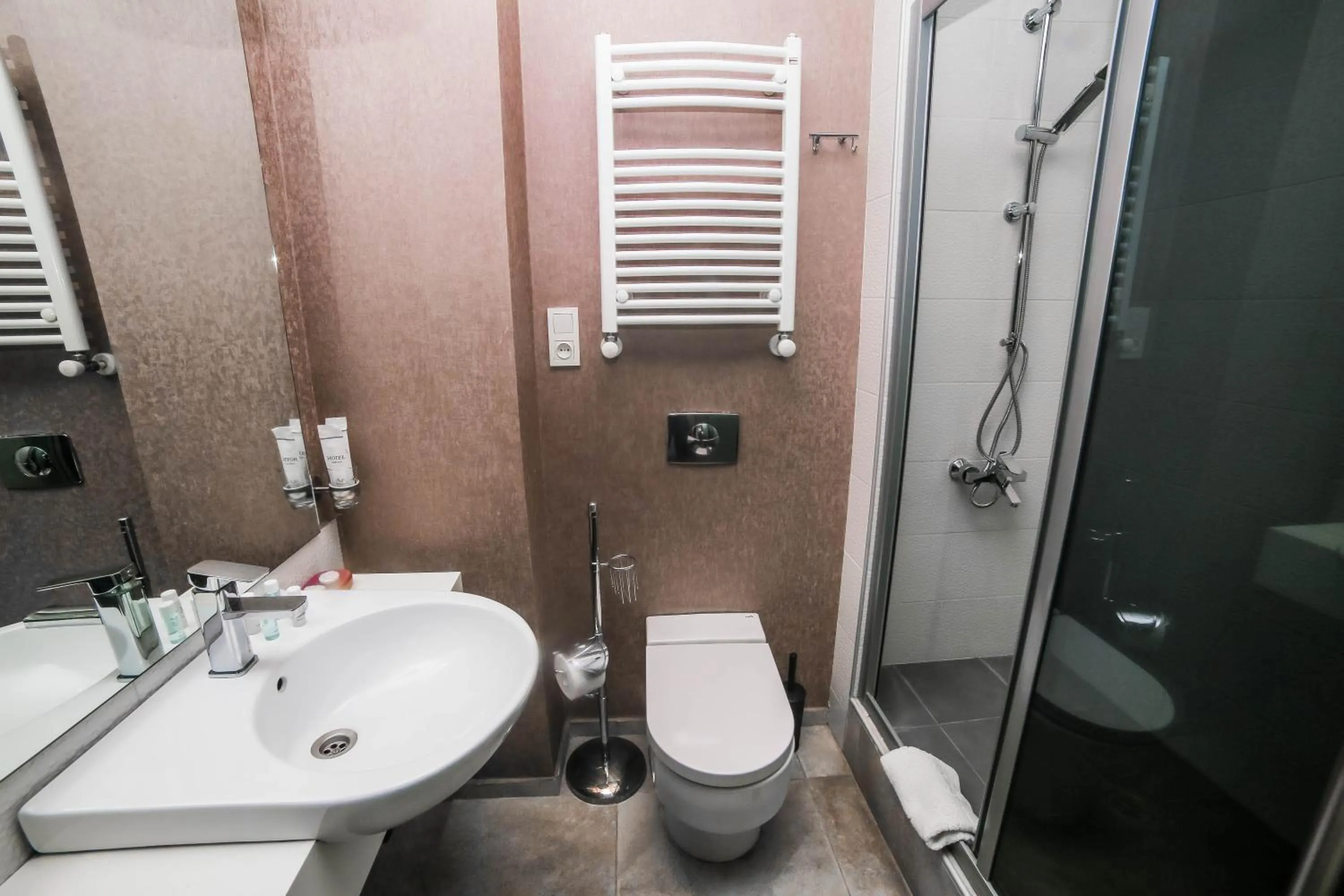 Shower in Tbilisi View Hotel