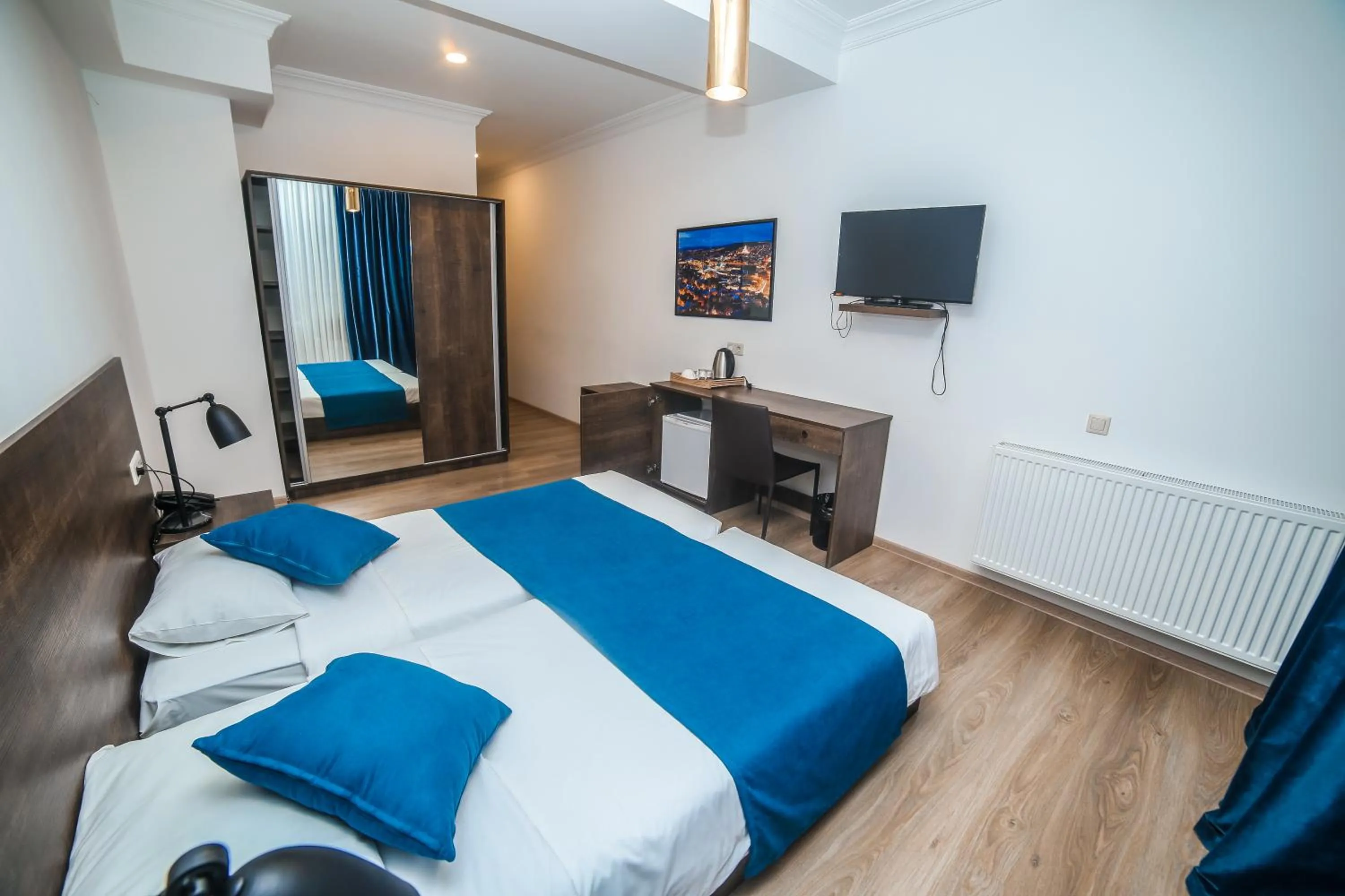 Bed in Tbilisi View Hotel