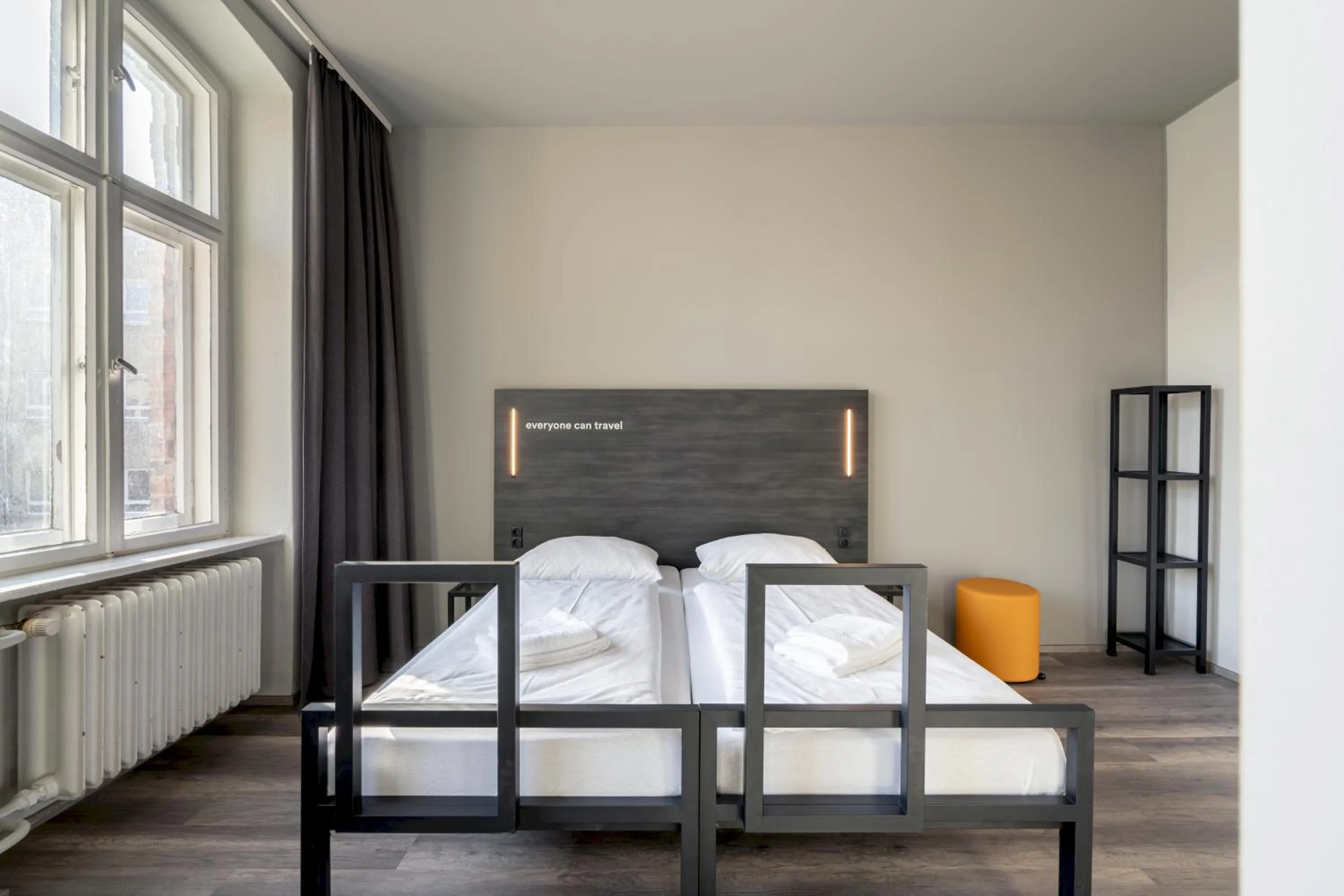 Photo of the whole room, Bed in a&o Berlin Friedrichshain