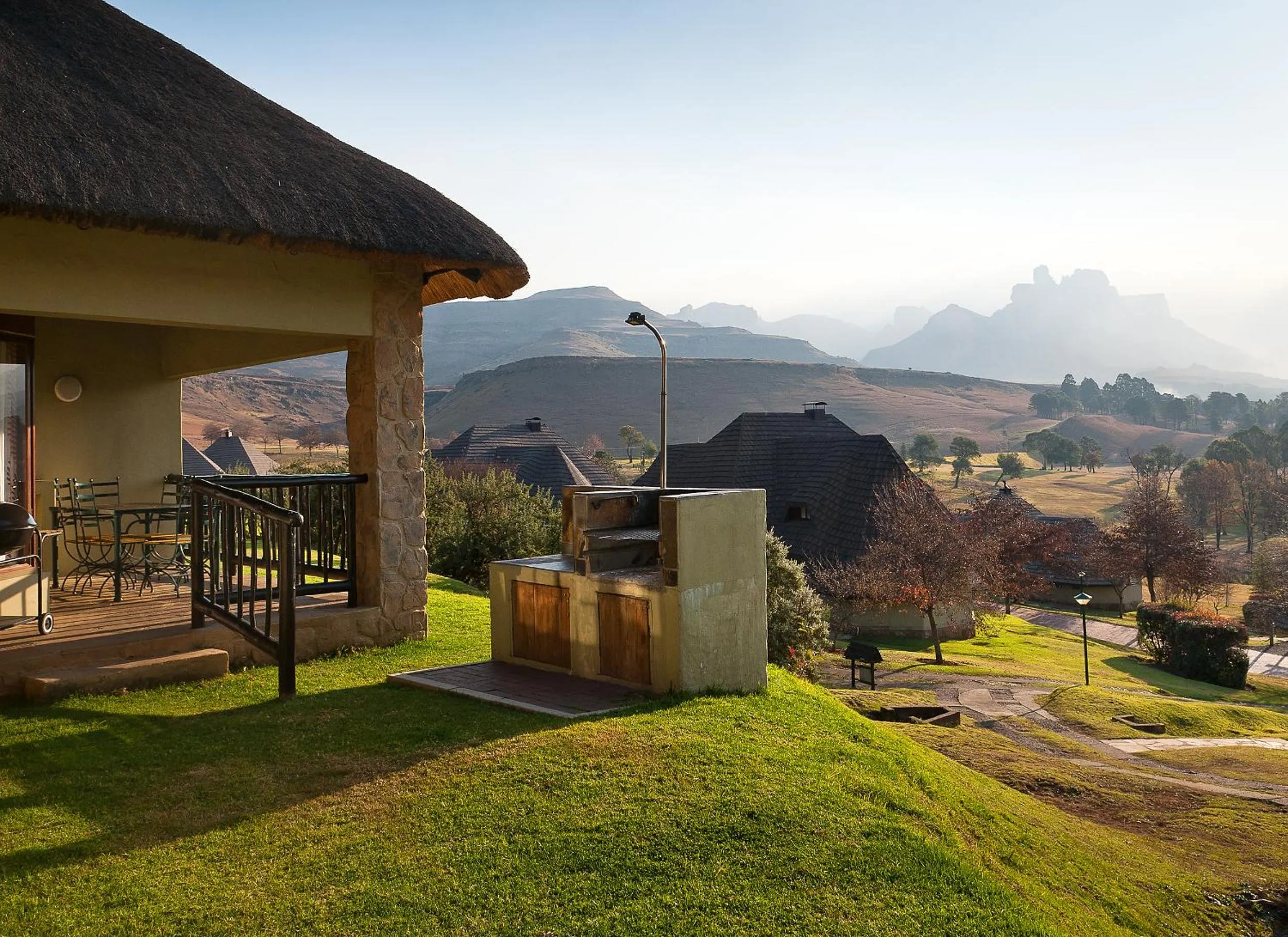 Natural landscape in Fairways Drakensberg Resort