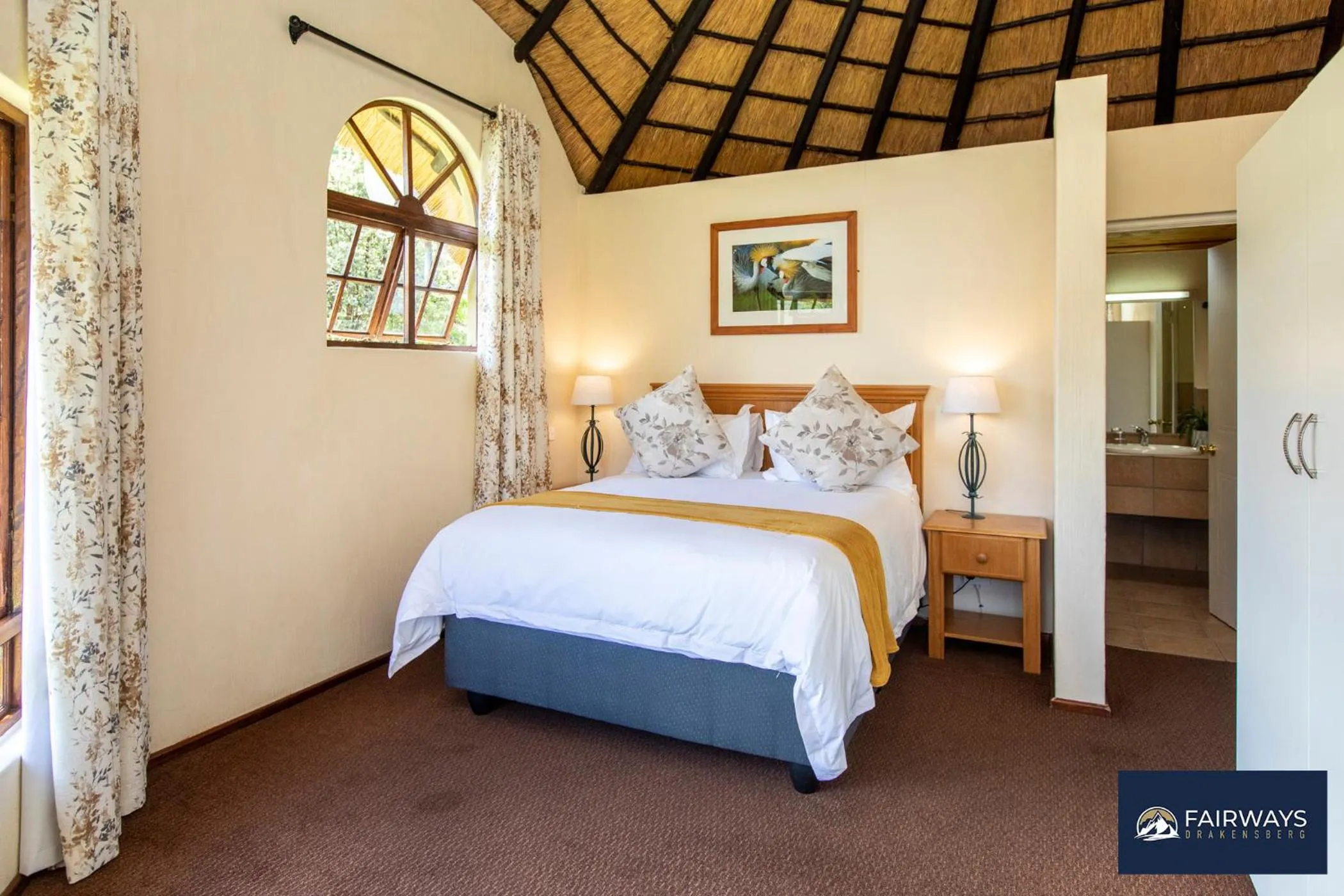 Bed in Fairways Drakensberg Resort