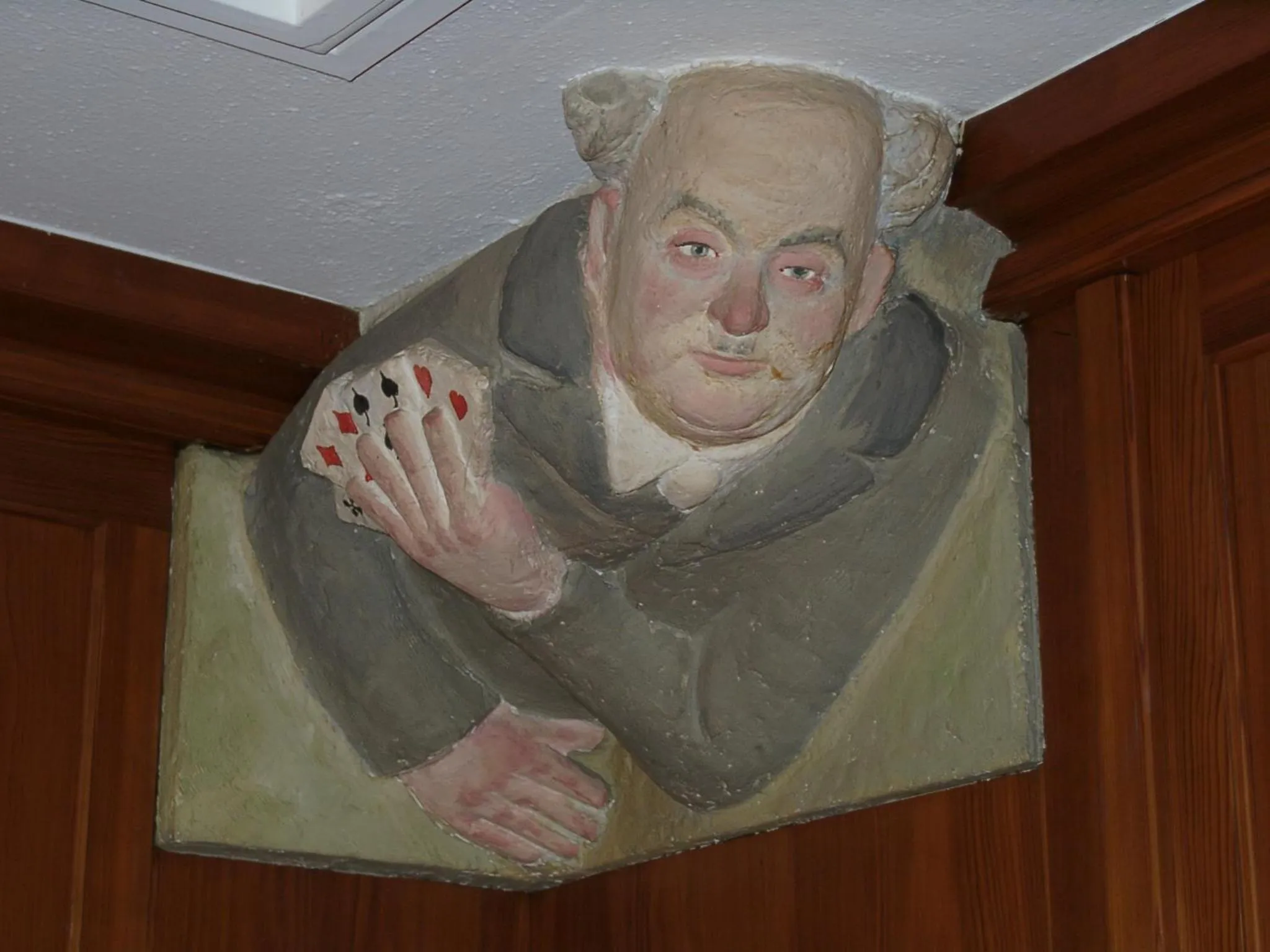 Decorative detail in Hotel Ochsen