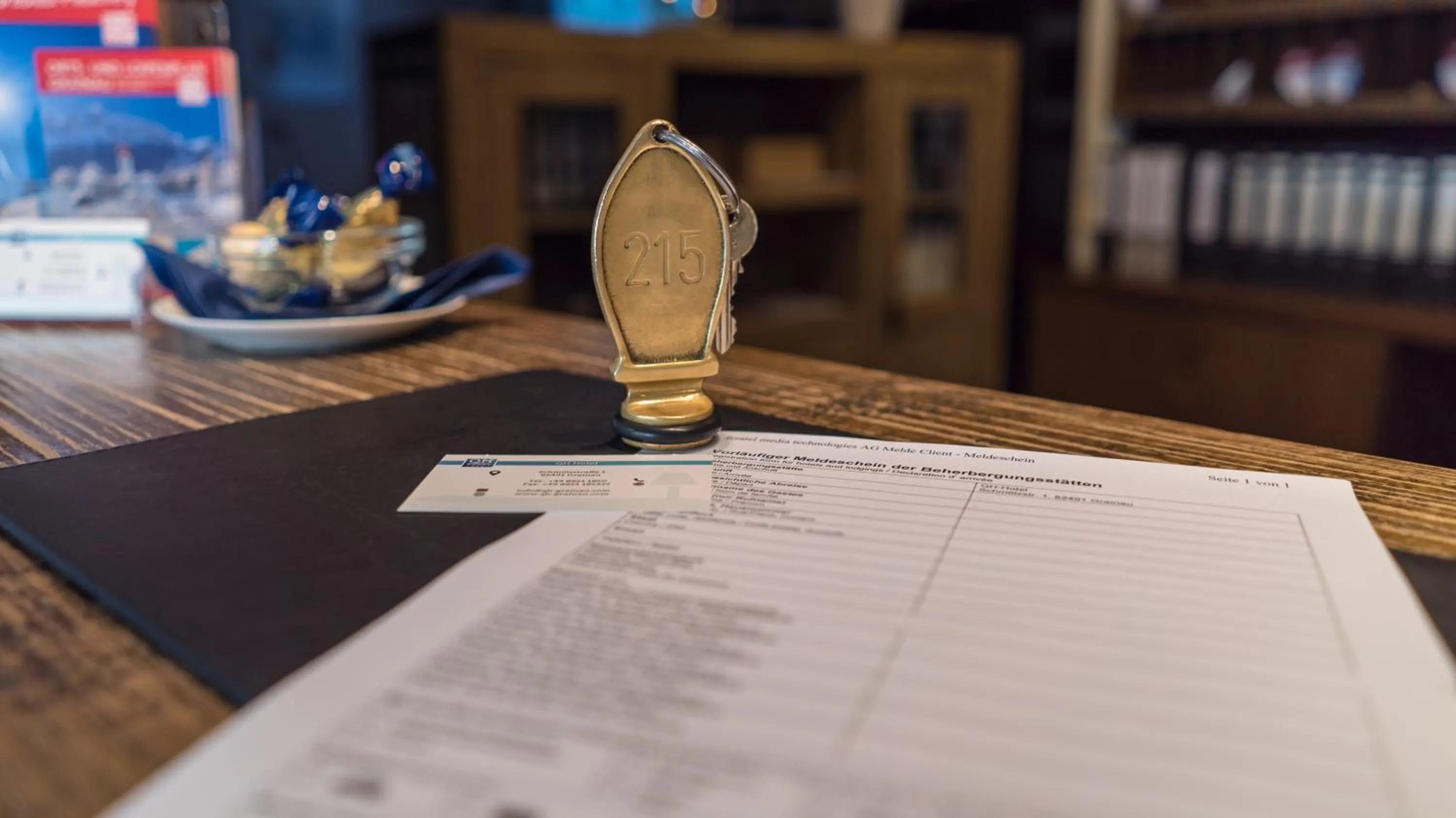 Decorative detail in Hotel Quellenhof