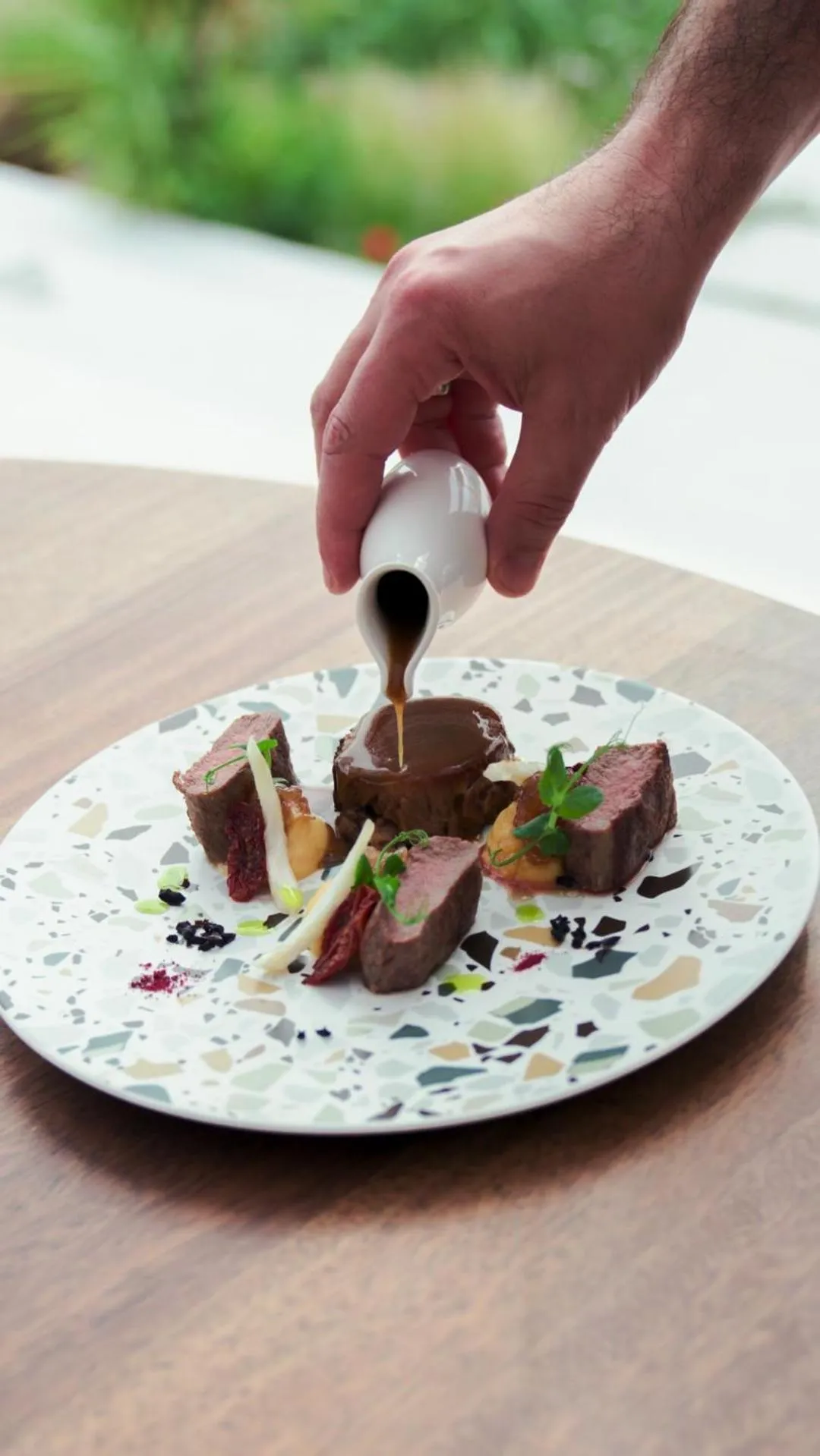 Food in Mykonos Earth Suites