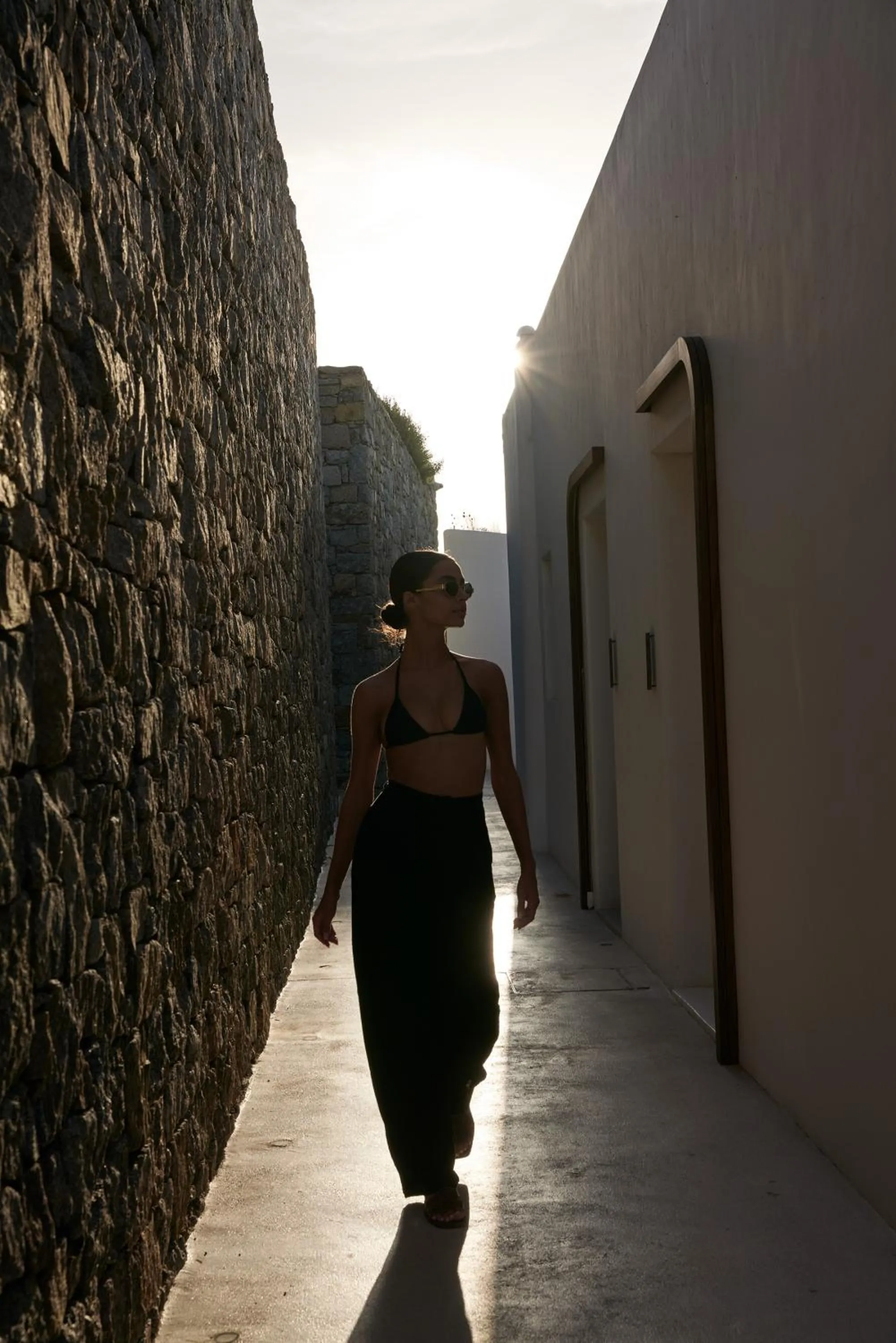 Decorative detail in Mykonos Earth Suites