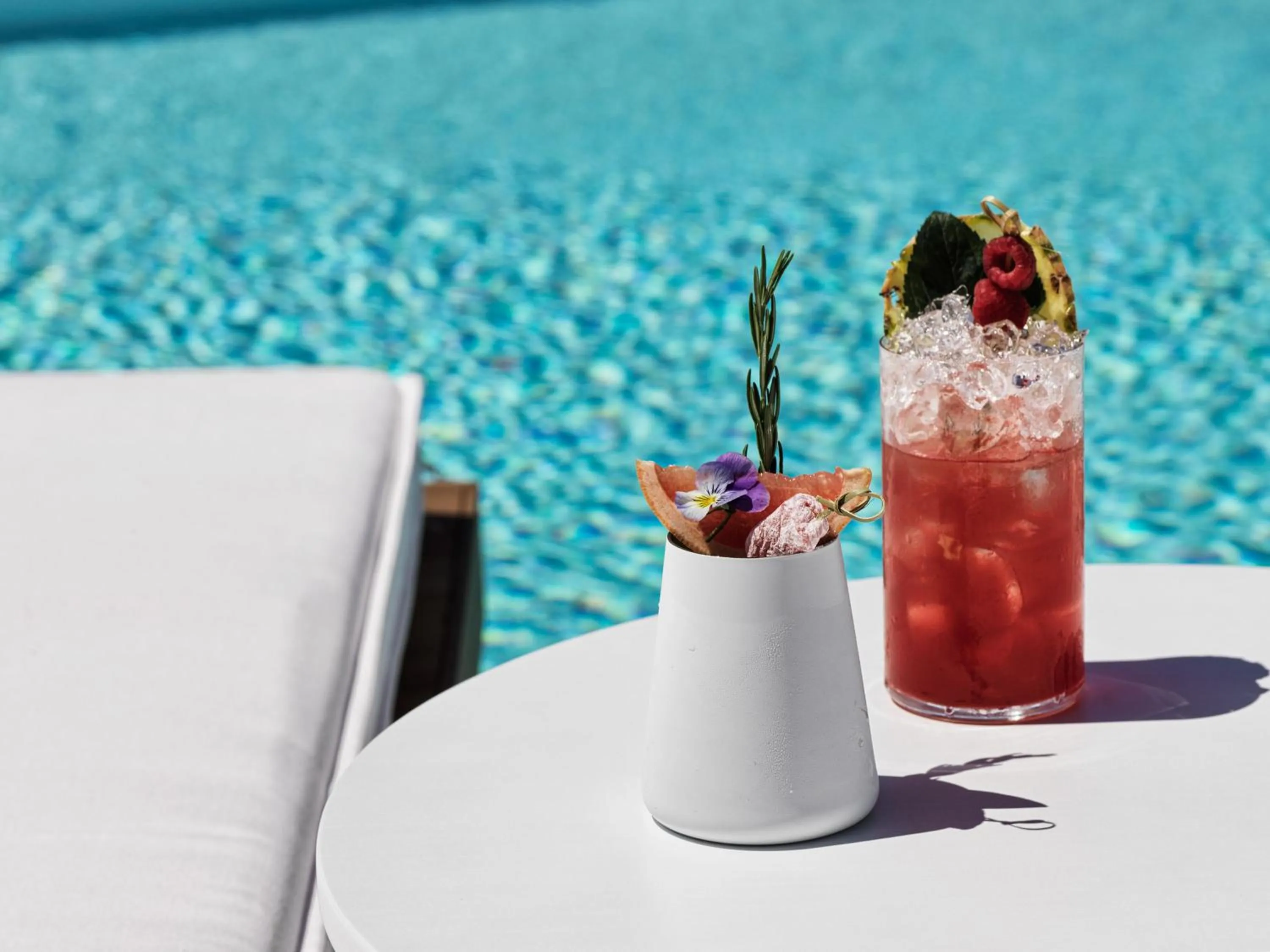 Swimming pool in Mykonos Earth Suites