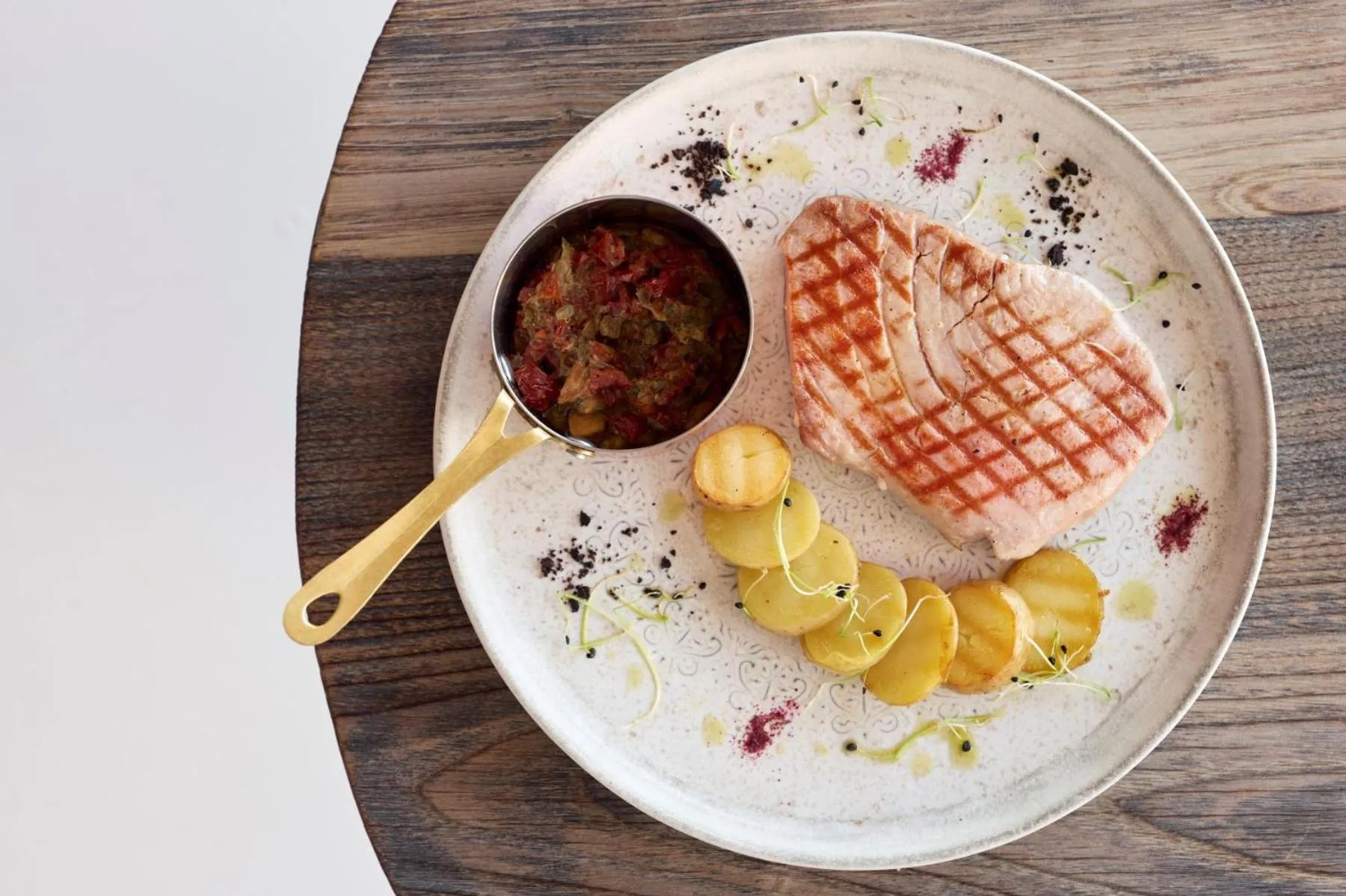 Food in Mykonos Earth Suites