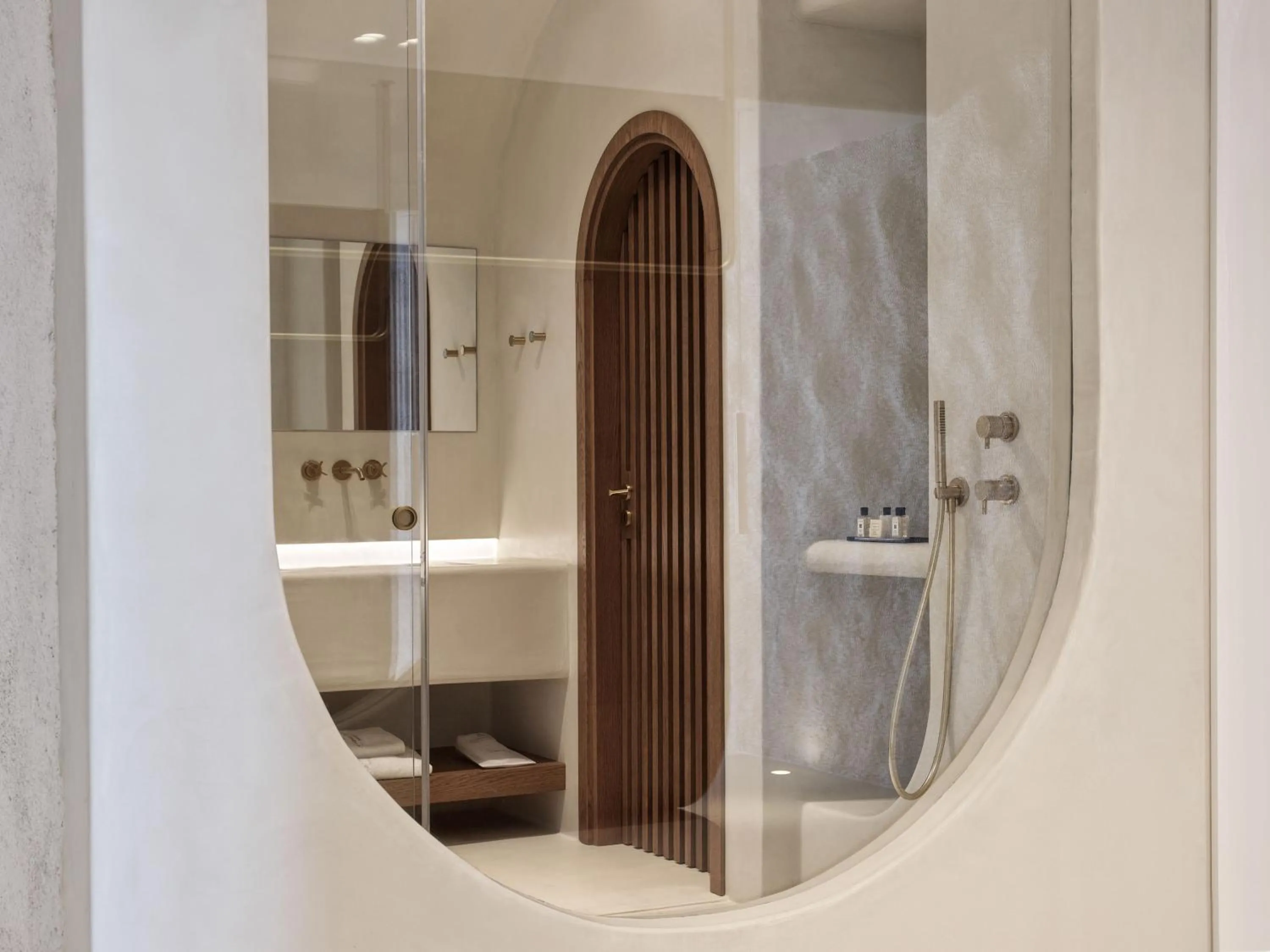 Bathroom in Mykonos Earth Suites