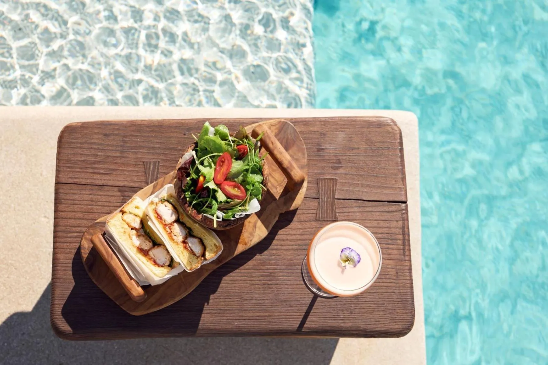 Food in Mykonos Earth Suites