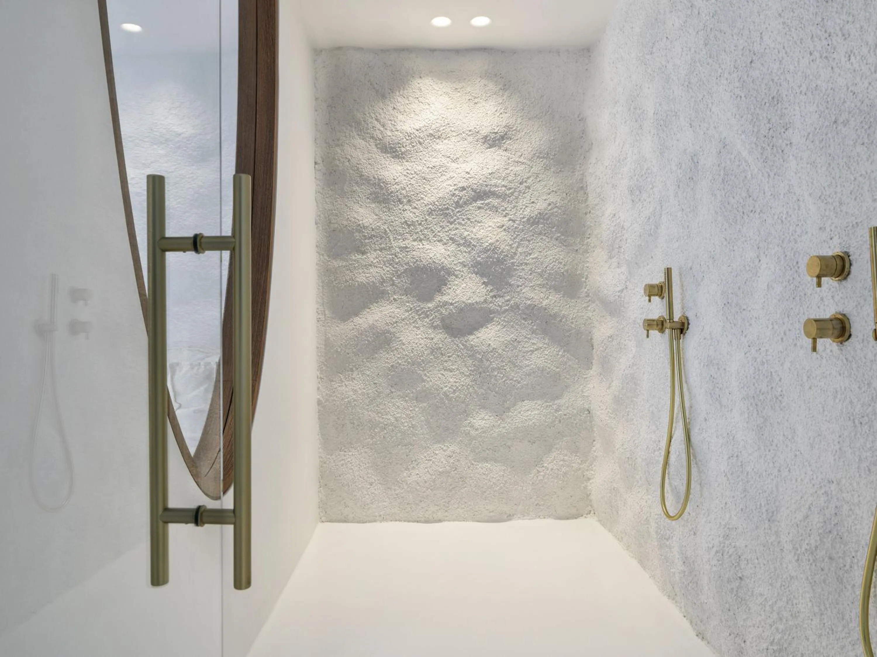 Bathroom in Mykonos Earth Suites