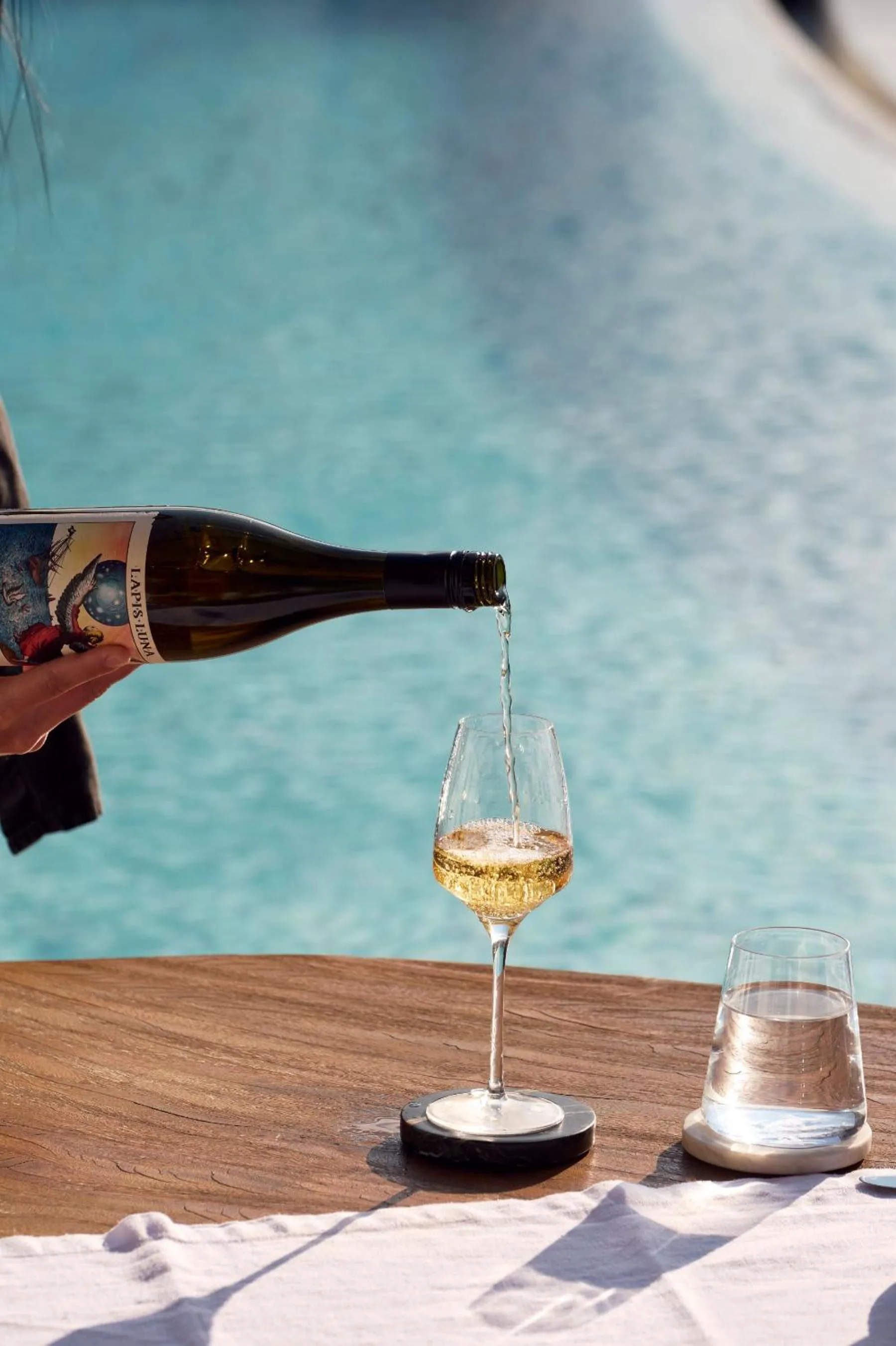 Swimming pool in Mykonos Earth Suites