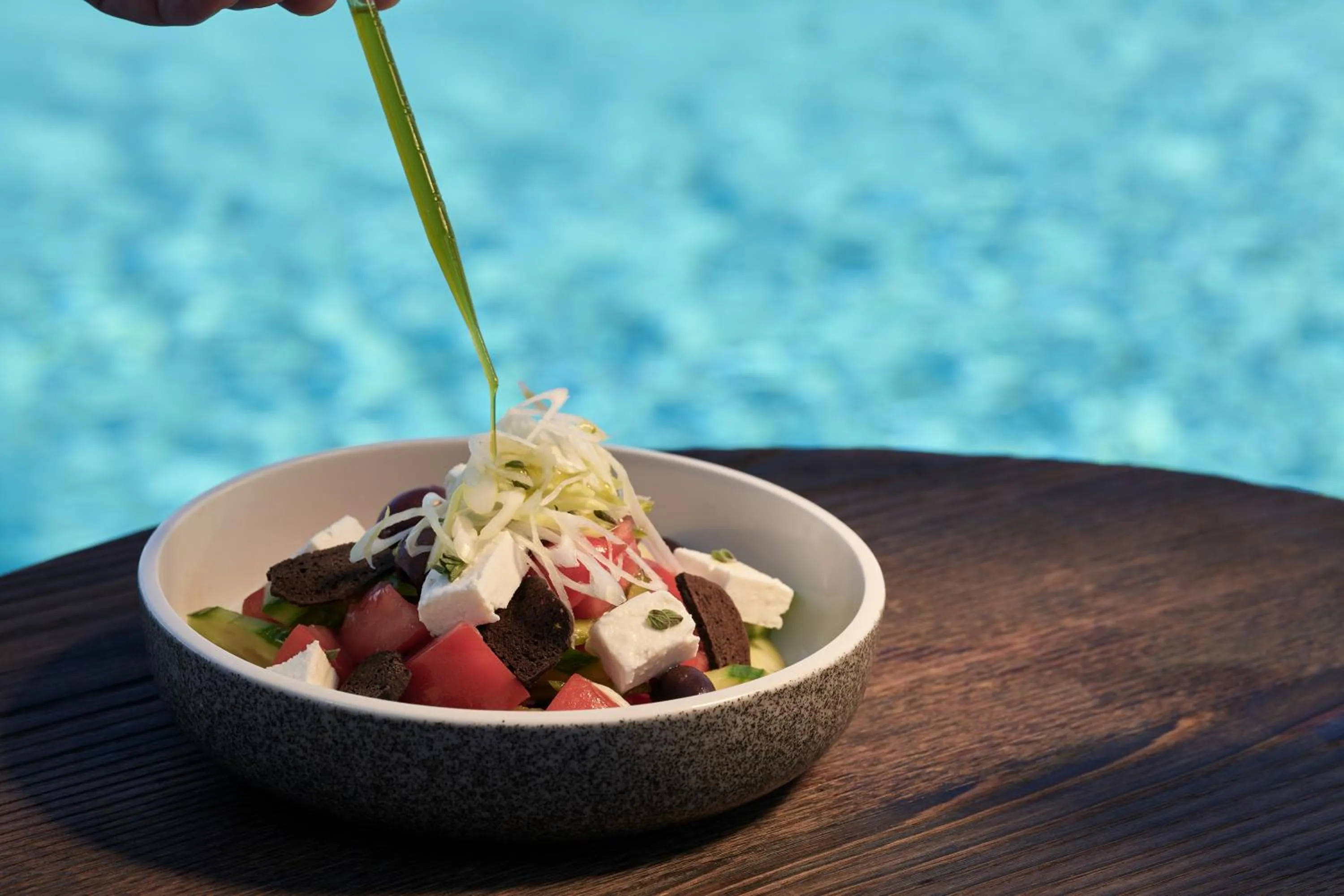 Food in Mykonos Earth Suites