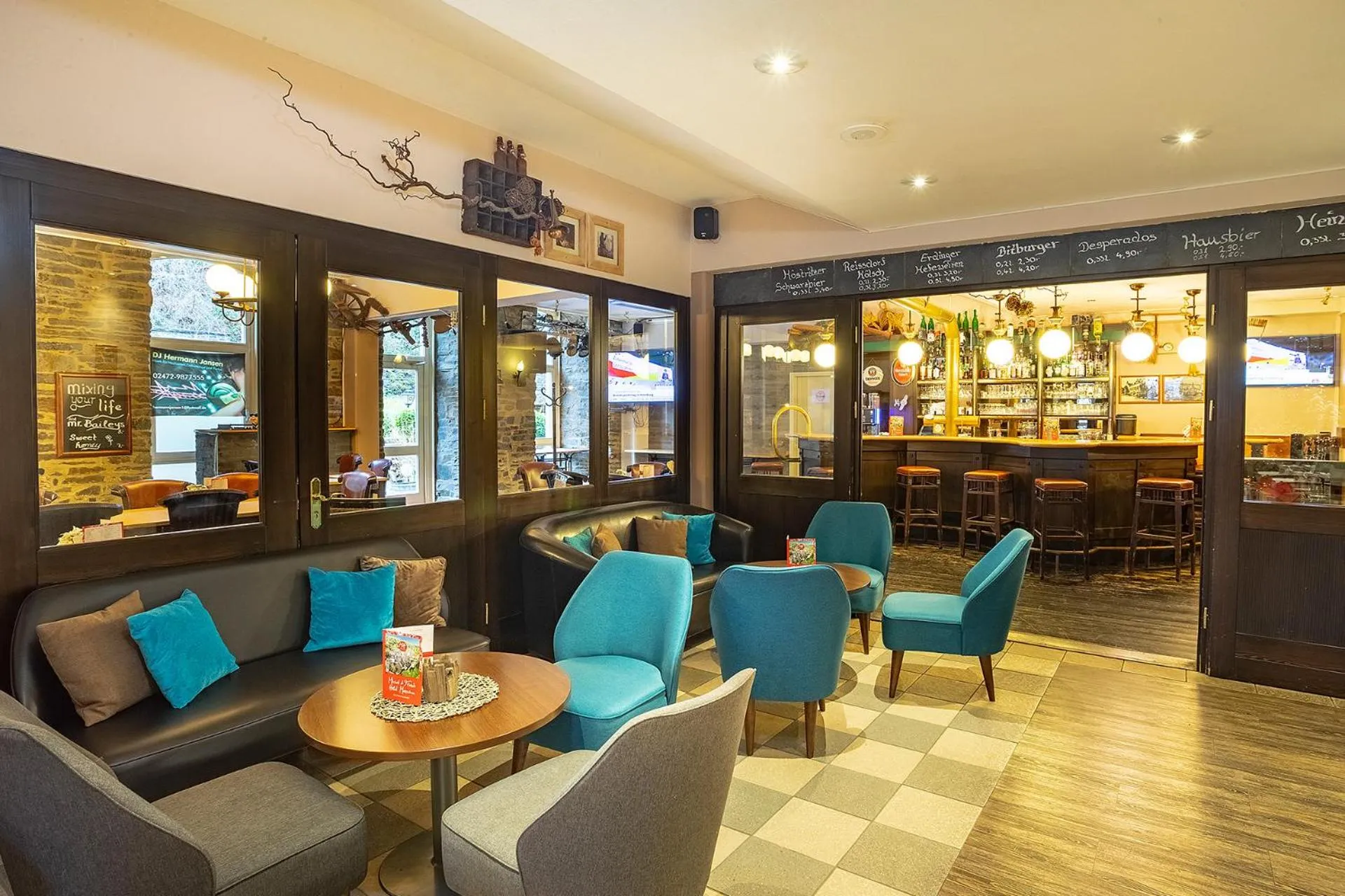 Lounge or bar in ACHAT Hotel Monschau