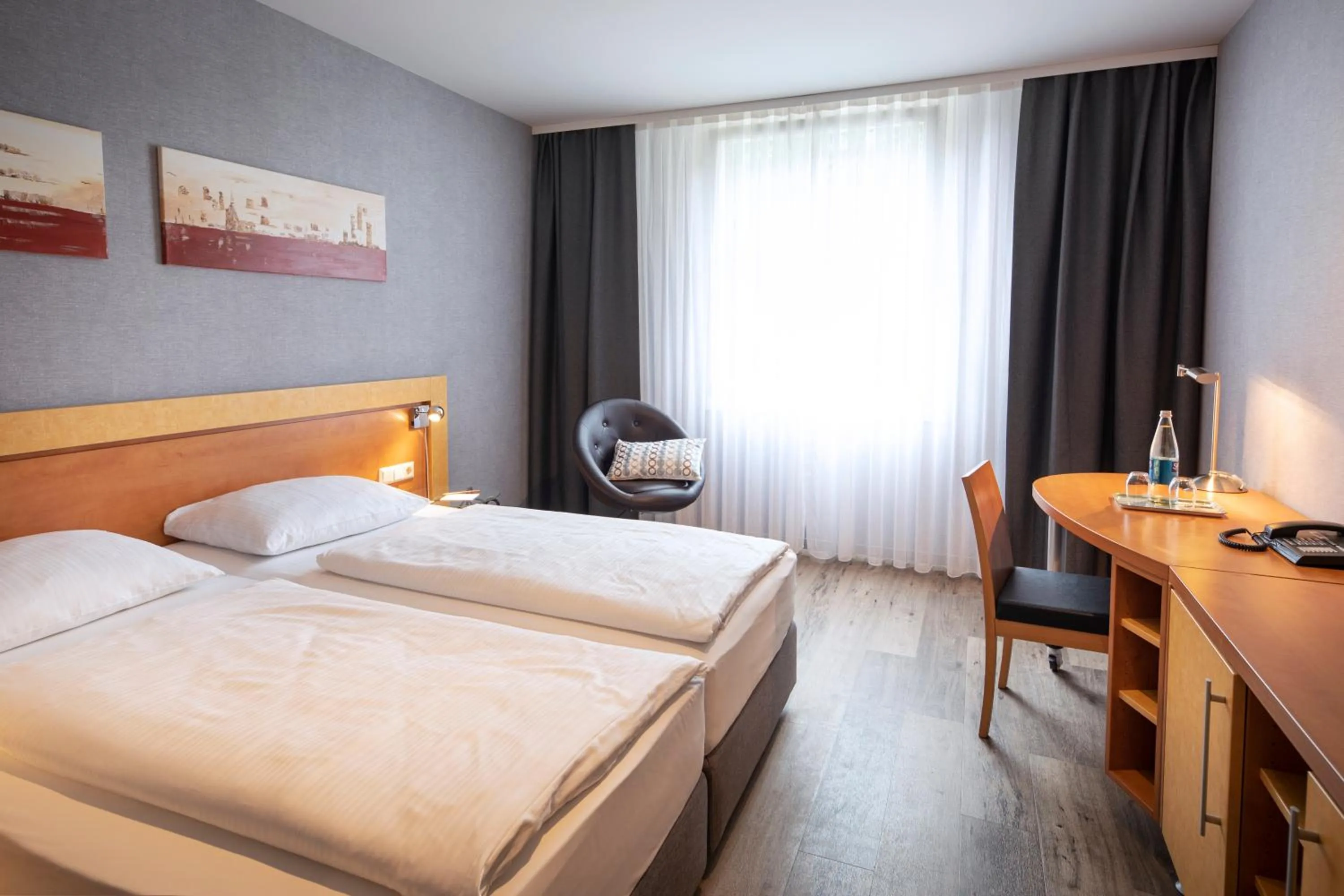 Photo of the whole room, Bed in ACHAT Hotel Monschau