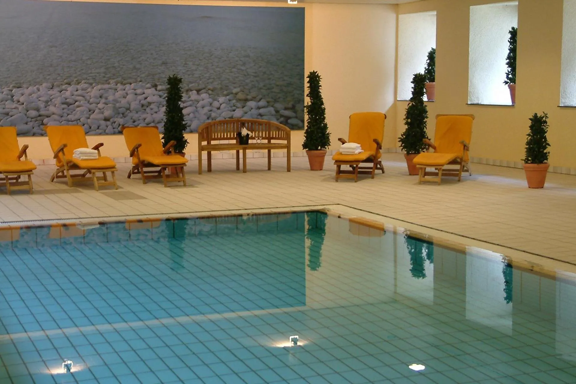 Swimming pool in ACHAT Hotel Monschau