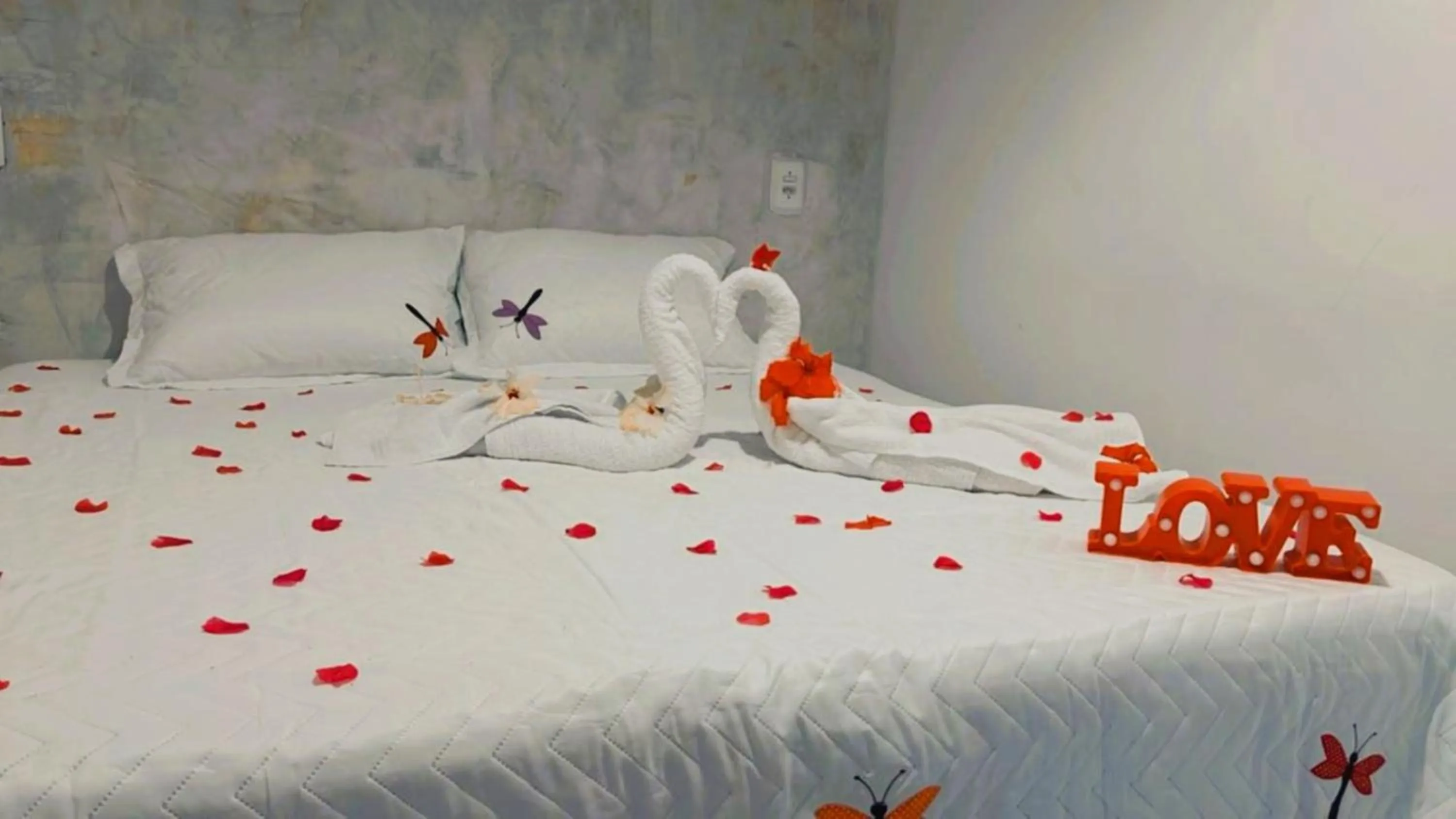 Bedroom, Bed in Pousada Portal dos Golfinhos