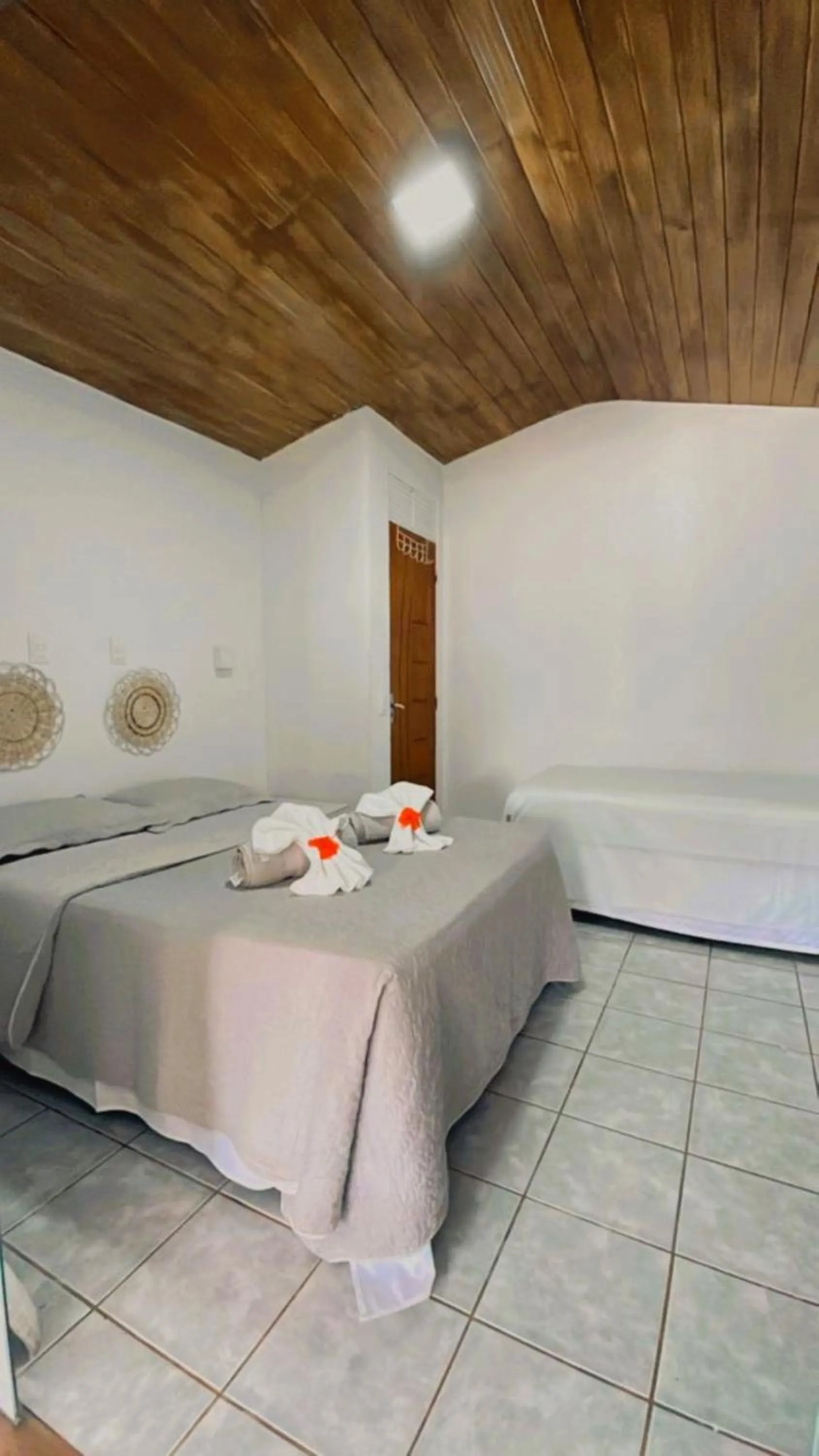 Bedroom, Bed in Pousada Portal dos Golfinhos