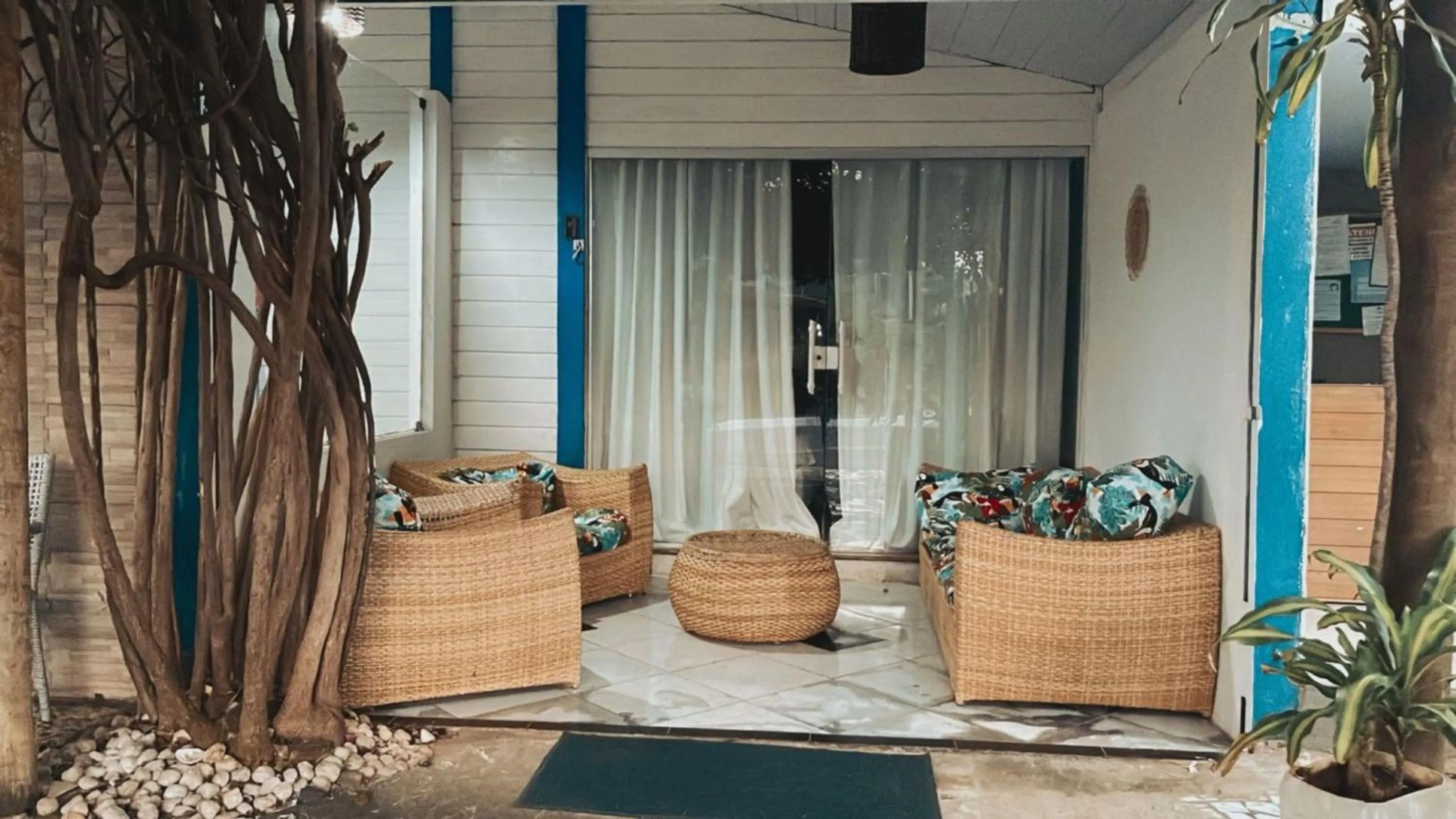 Patio in Pousada Portal dos Golfinhos