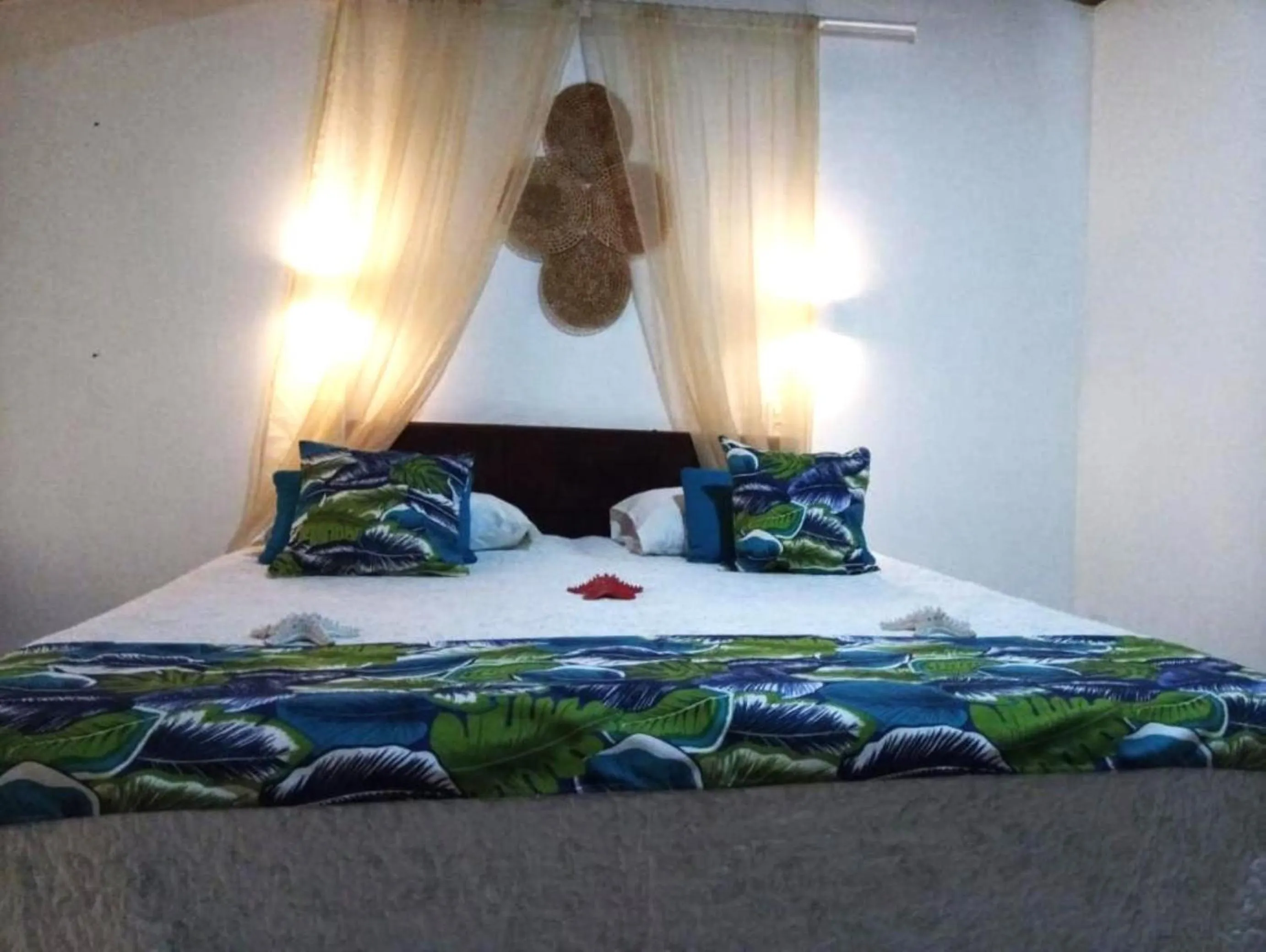 Bedroom, Bed in Pousada Portal dos Golfinhos