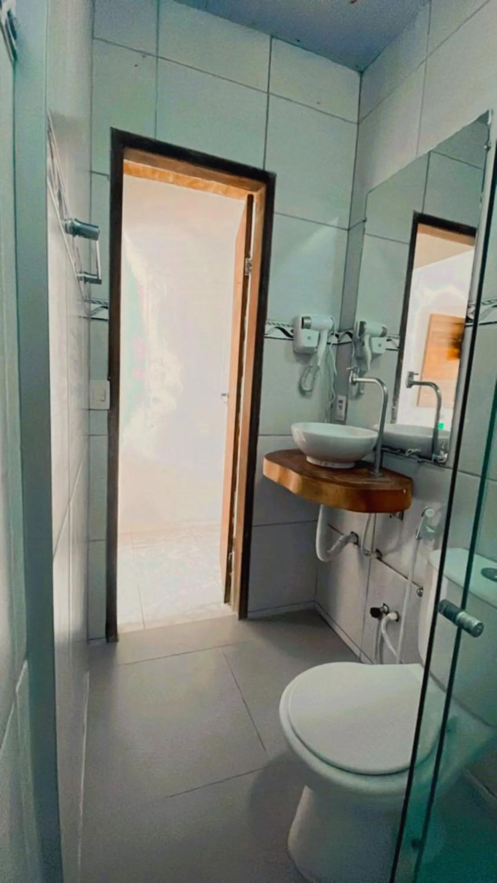 Bathroom in Pousada Portal dos Golfinhos