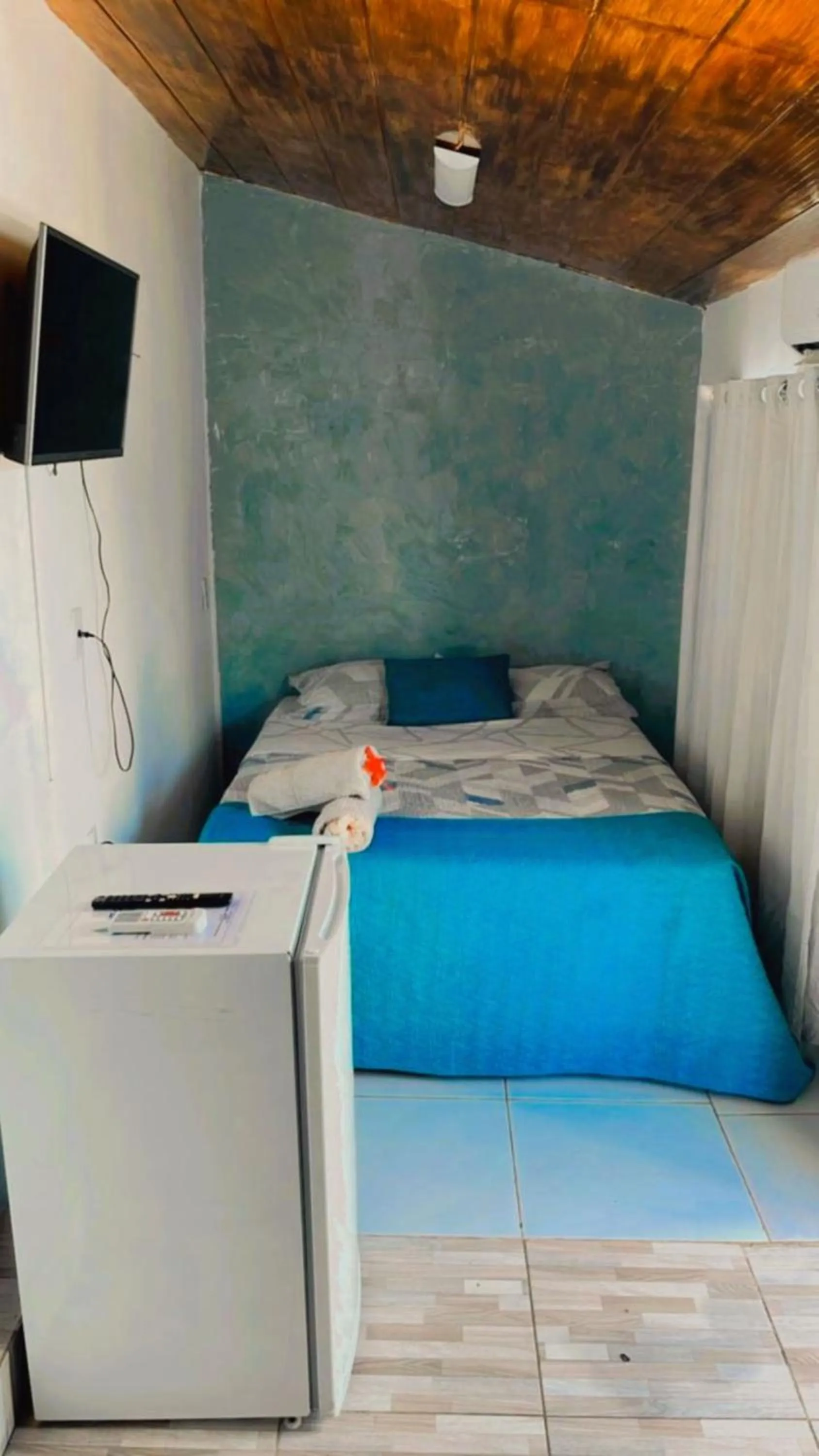 Bedroom, Bed in Pousada Portal dos Golfinhos