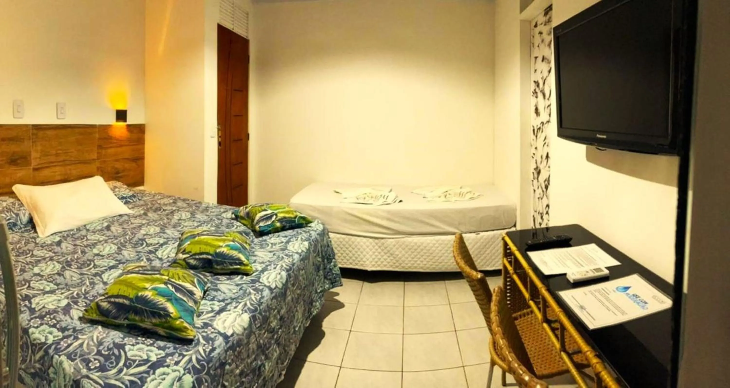 Bedroom, Bed in Pousada Portal dos Golfinhos