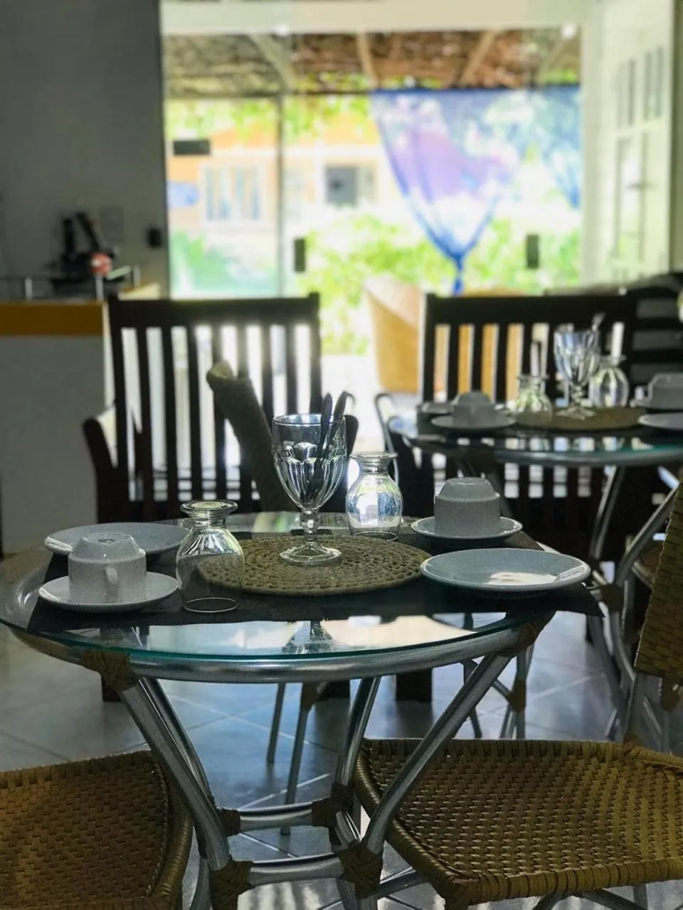 Dining area in Pousada Portal dos Golfinhos