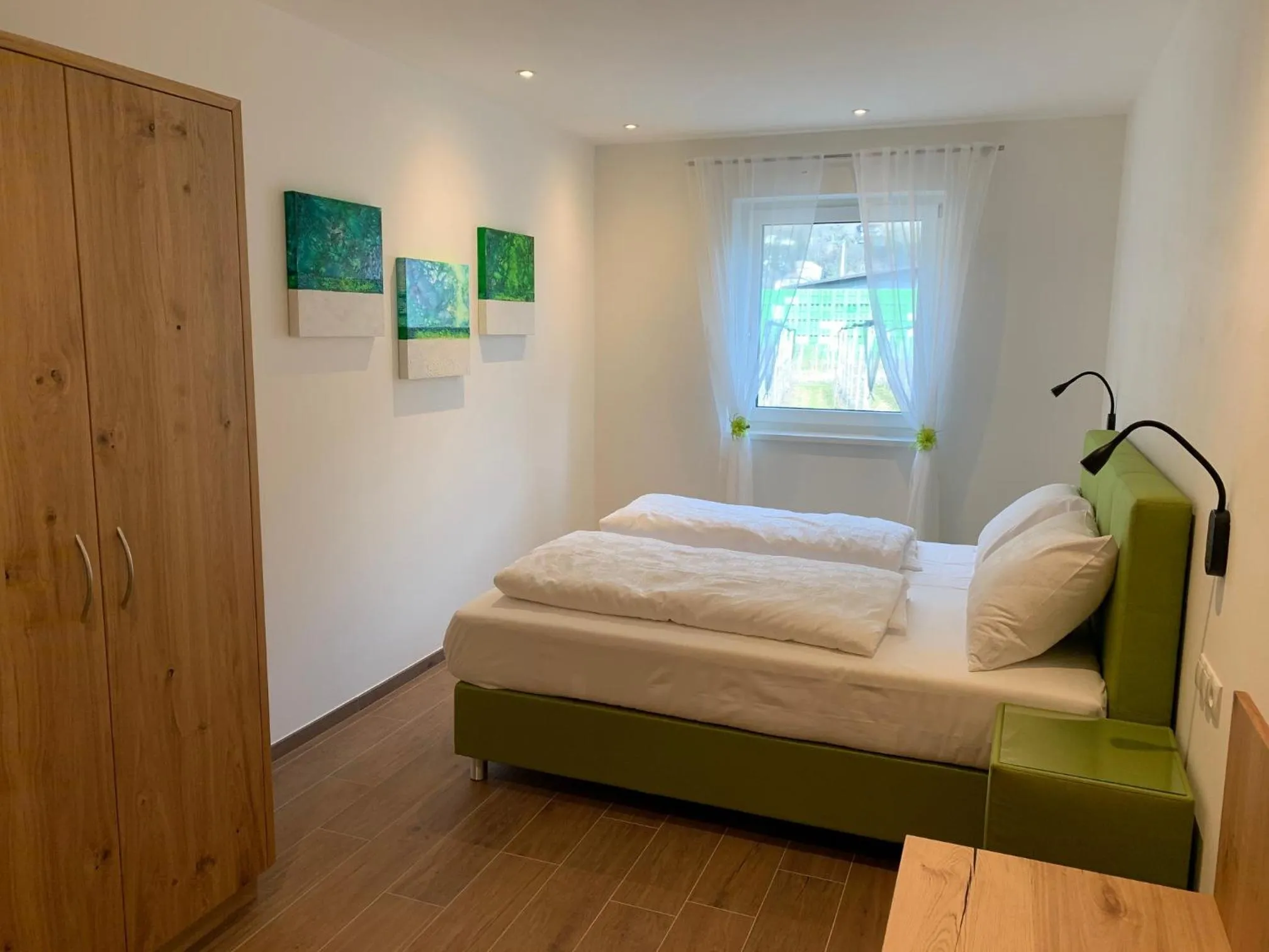 Bedroom, Bed in Apartments ANNY