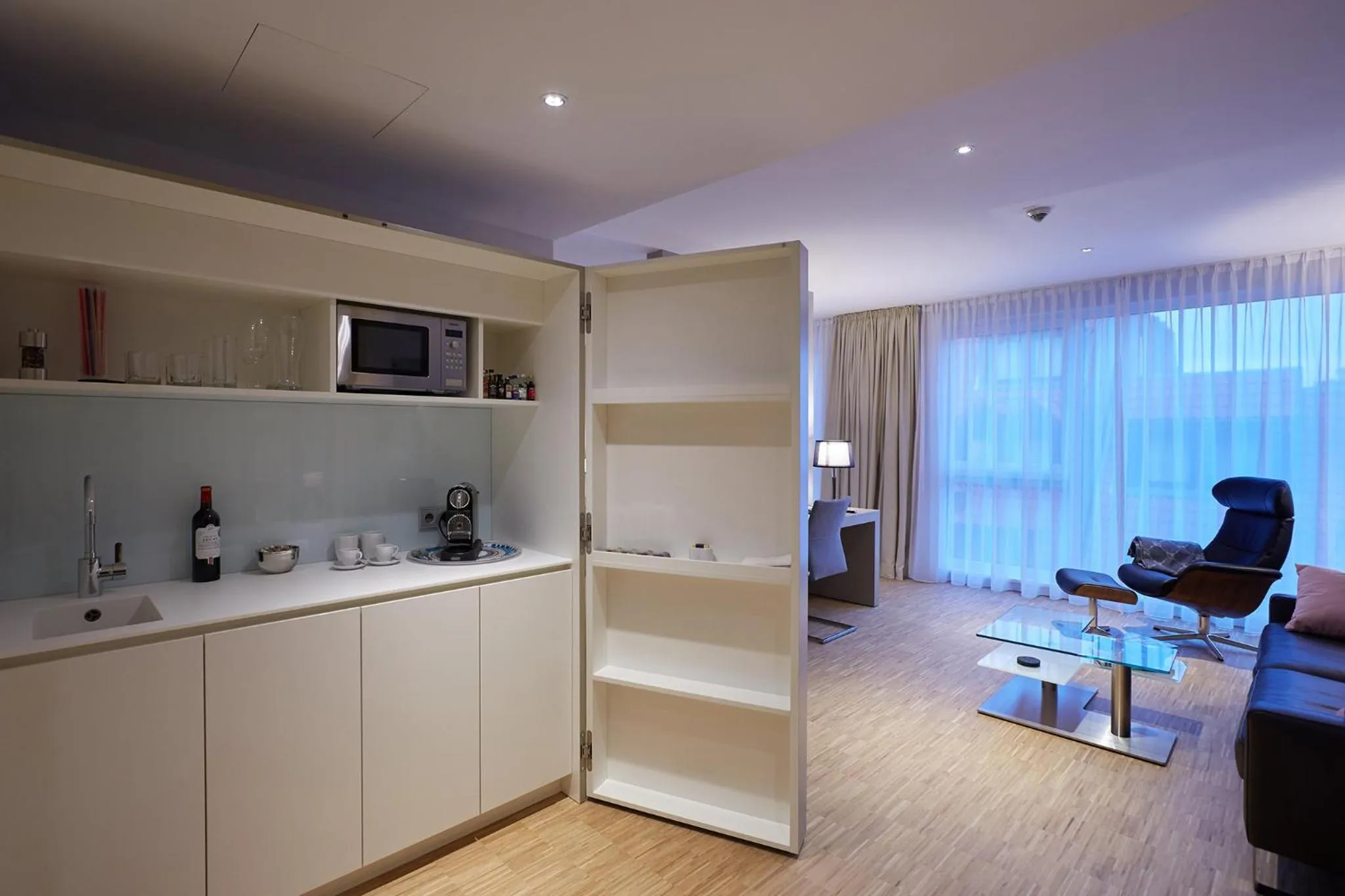 Kitchen or kitchenette in Privathotel alte mühle Wolfsburg-Weyhausen