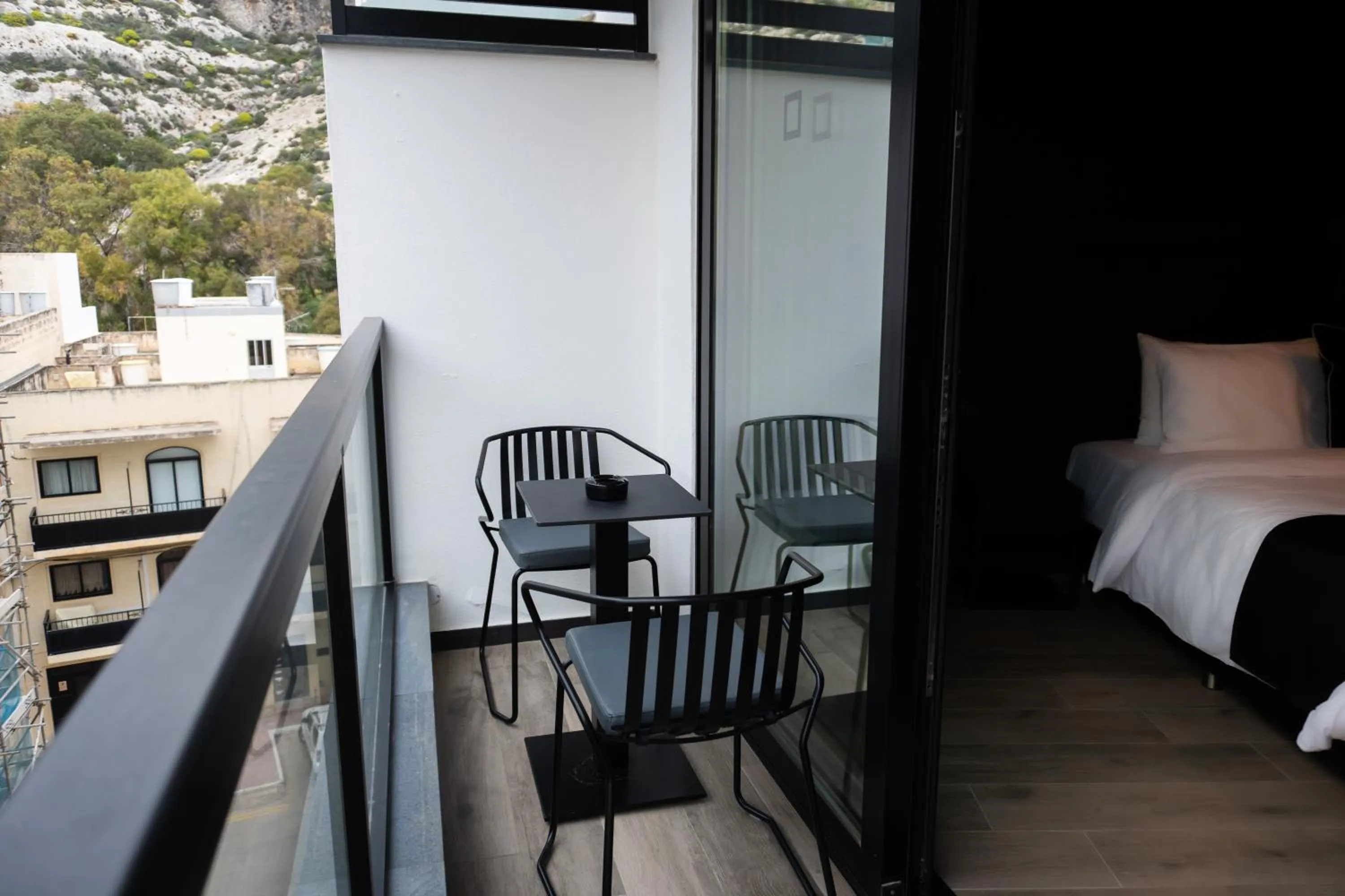 Balcony/Terrace, Bed in Block