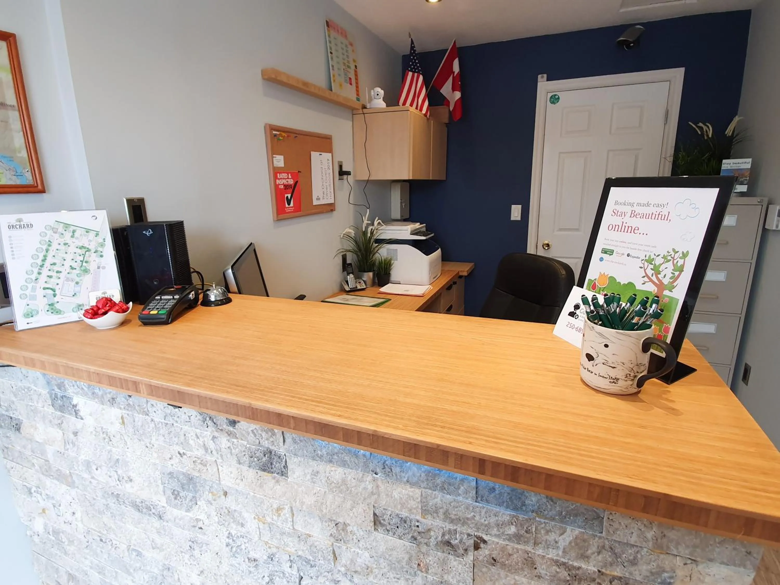 Lobby or reception in The Orchard at Oliver