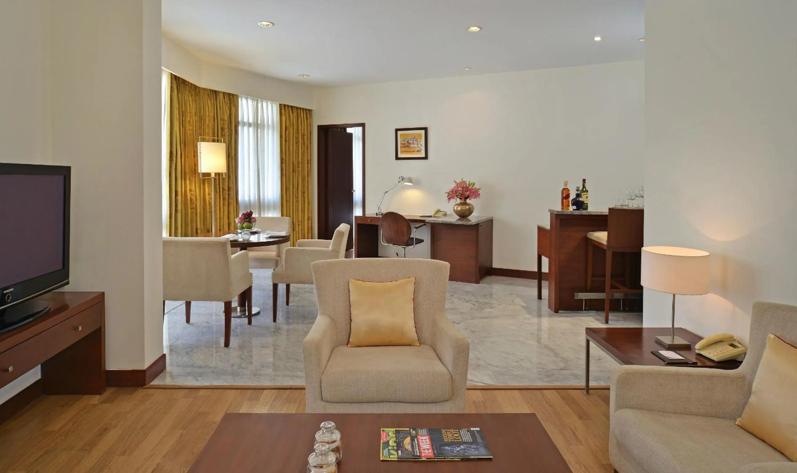 Living room in Radisson Jass Hotel, Khajuraho