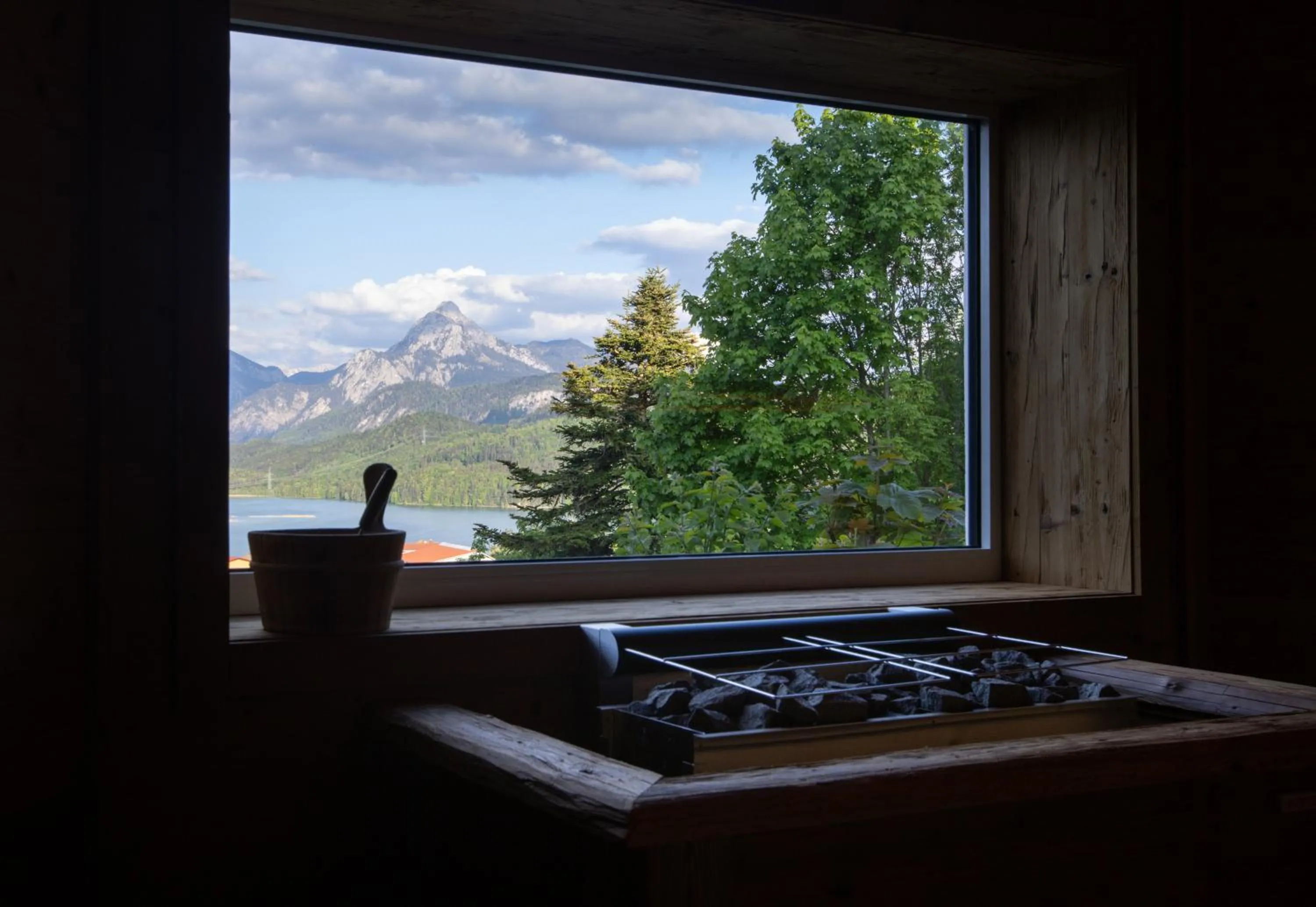 Sauna in Hotel Bergruh
