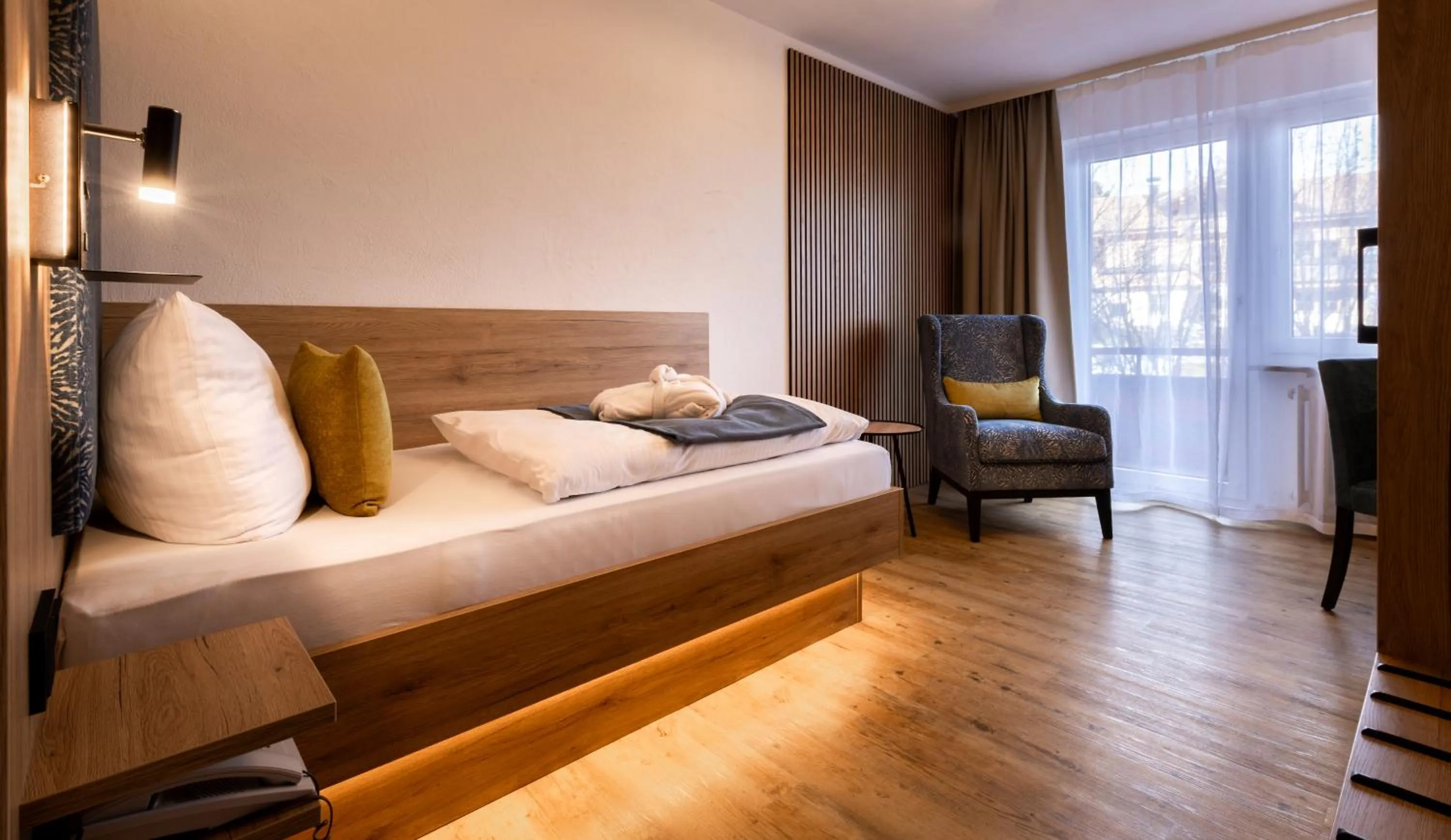 Photo of the whole room, Bed in Hotel Bergruh