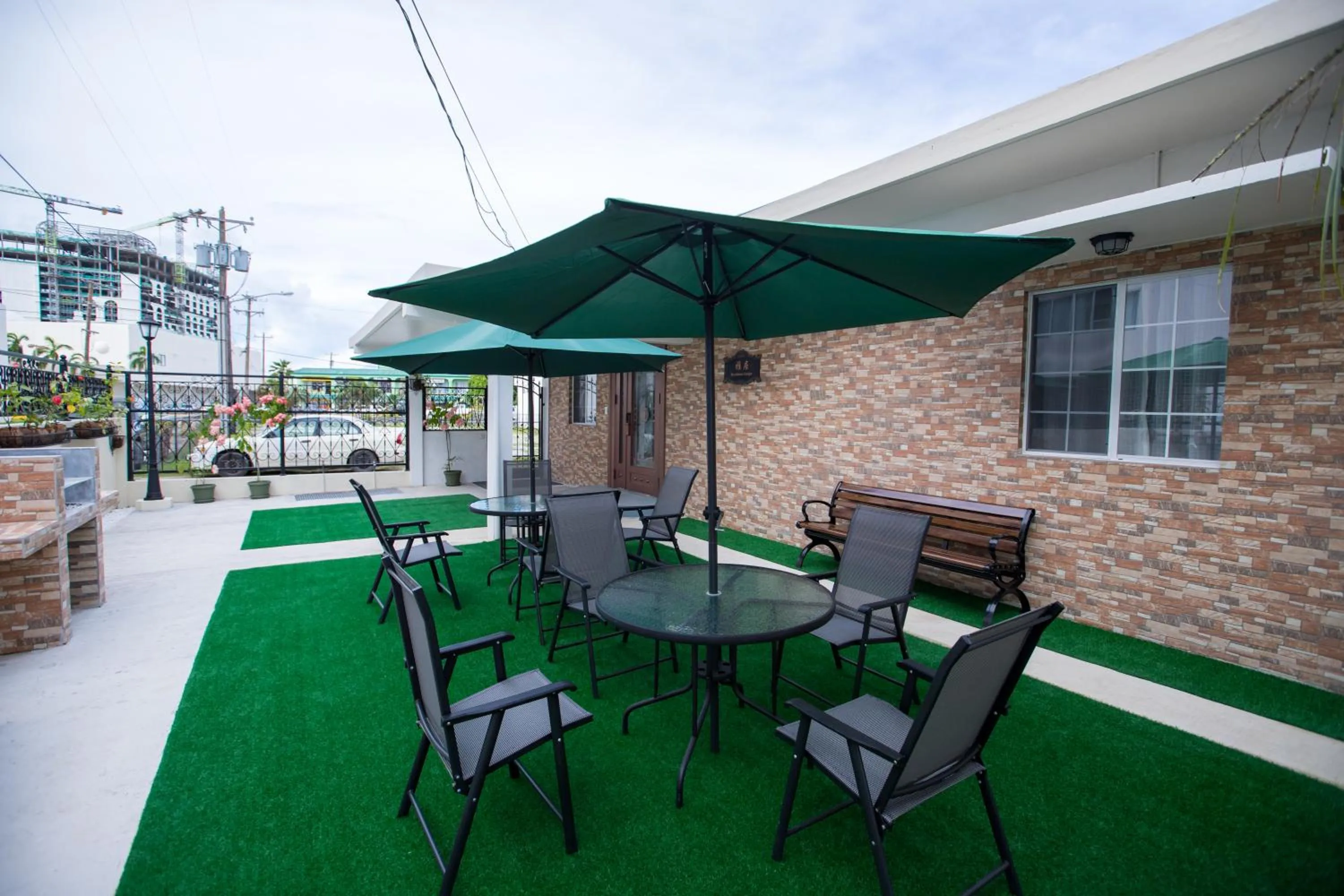 Patio in Residence Lodge