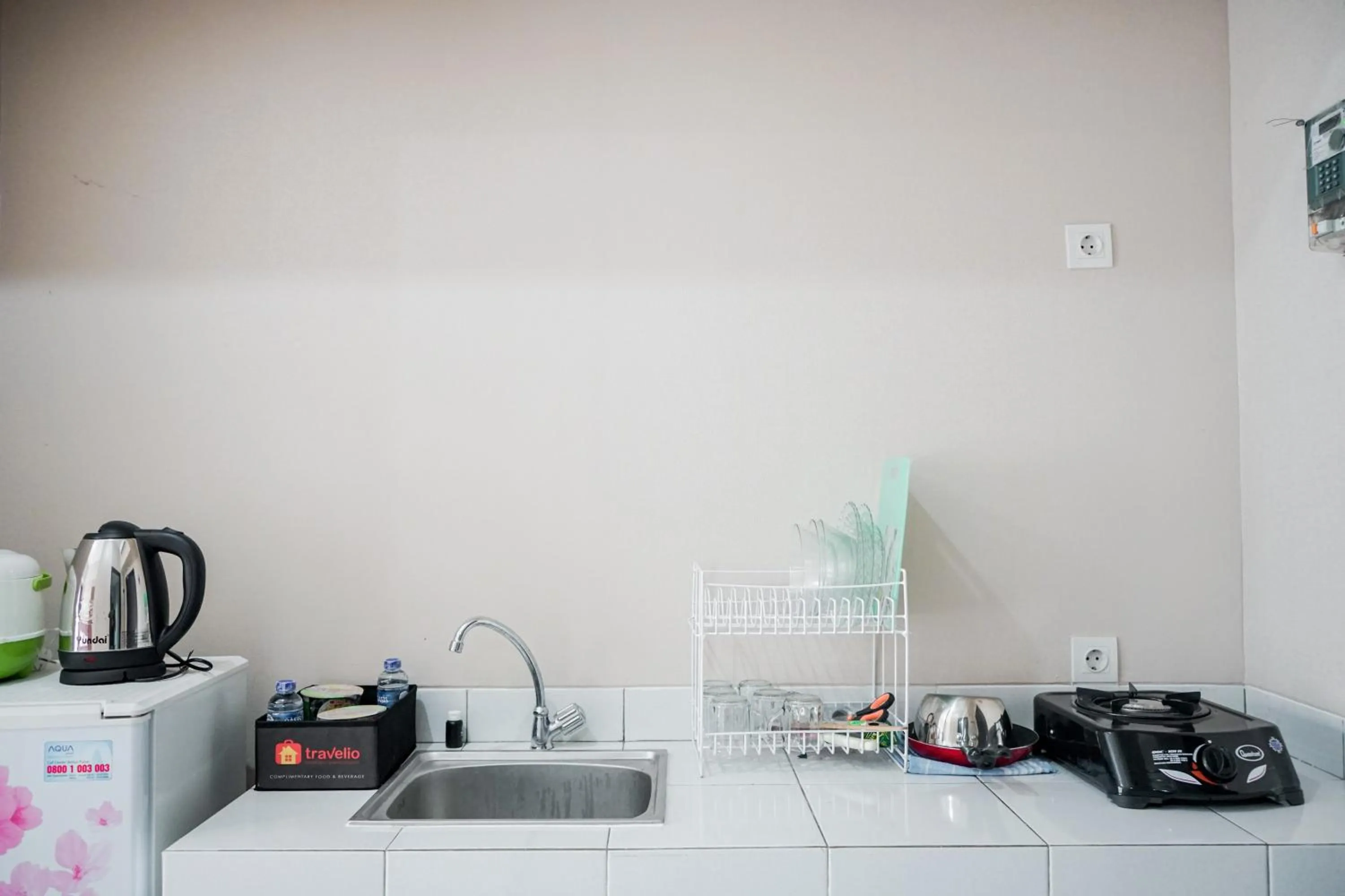 Cozy Minimalist Studio at Casa de Parco Apartment By Travelio