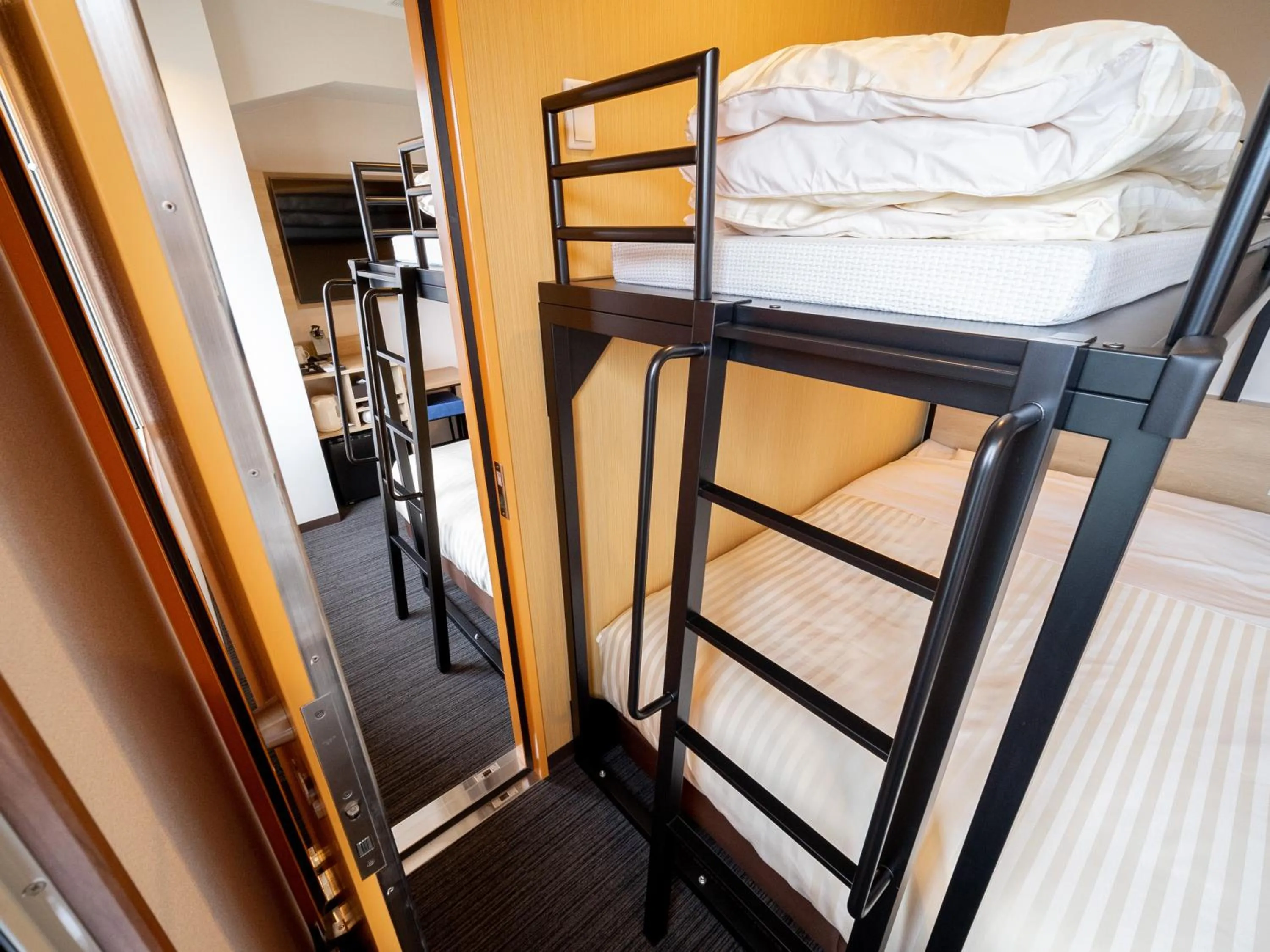 Bed in Super Hotel Yahaba Station East Exit