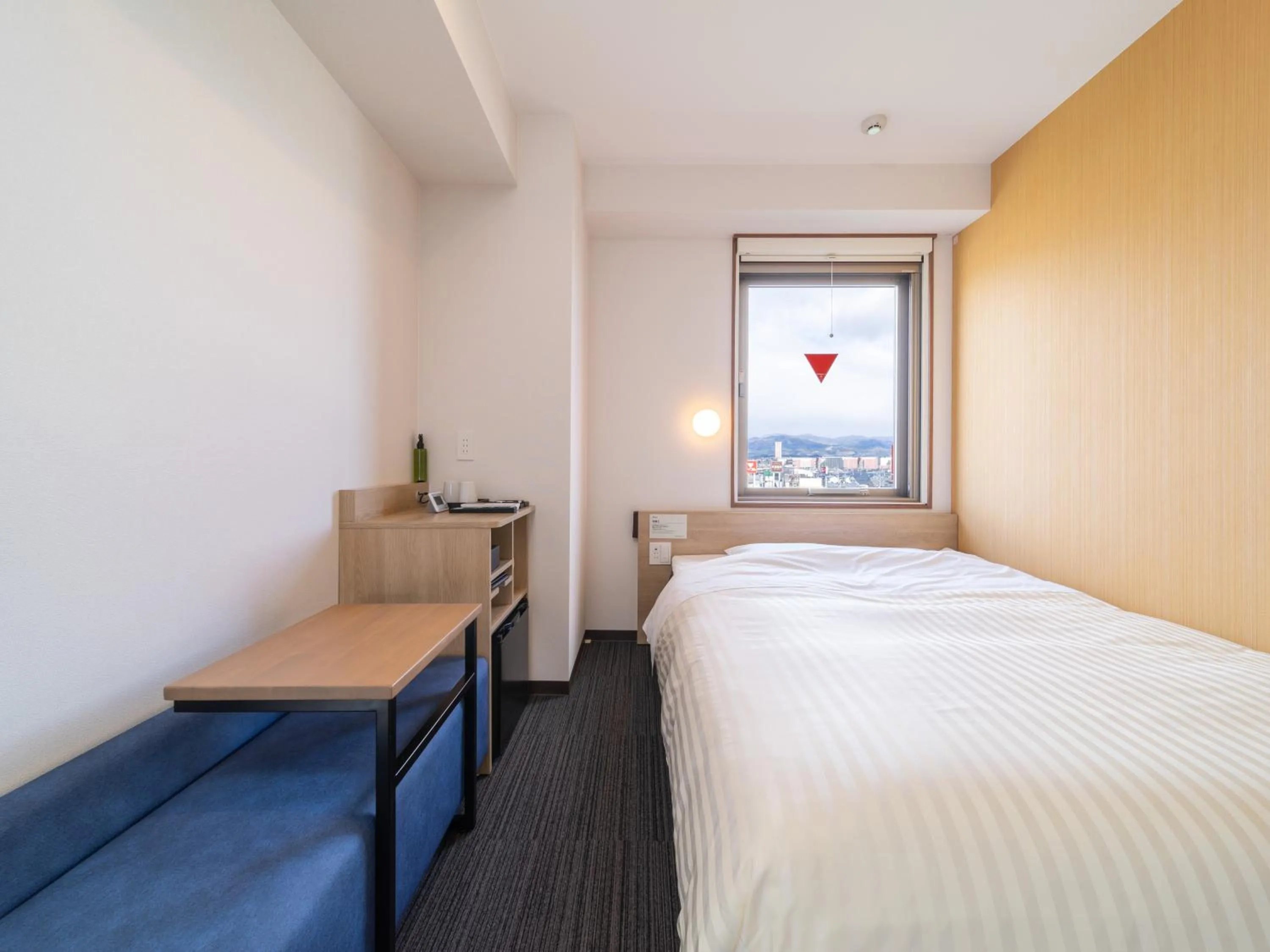 Bed in Super Hotel Yahaba Station East Exit