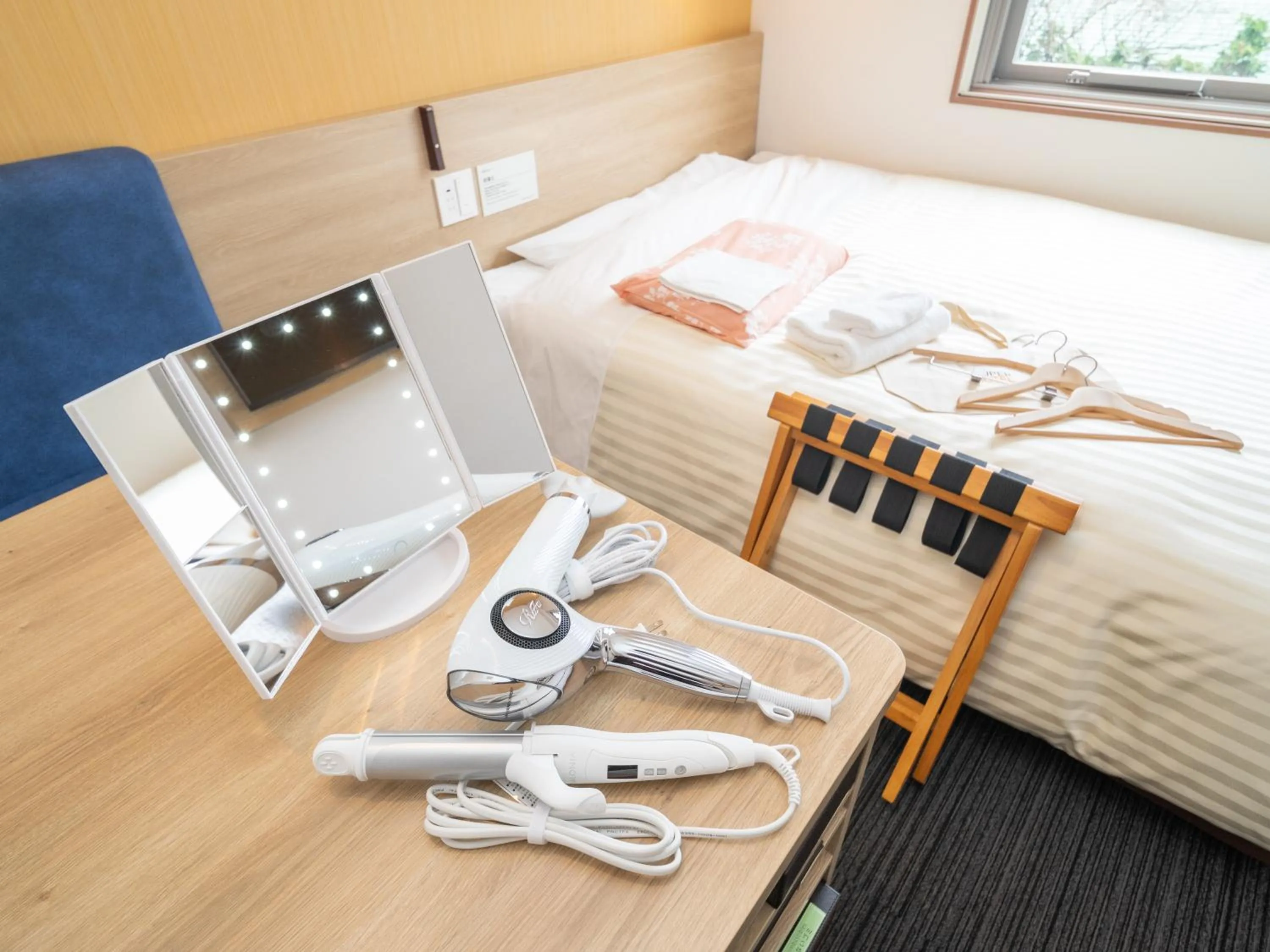 Bed in Super Hotel Yahaba Station East Exit