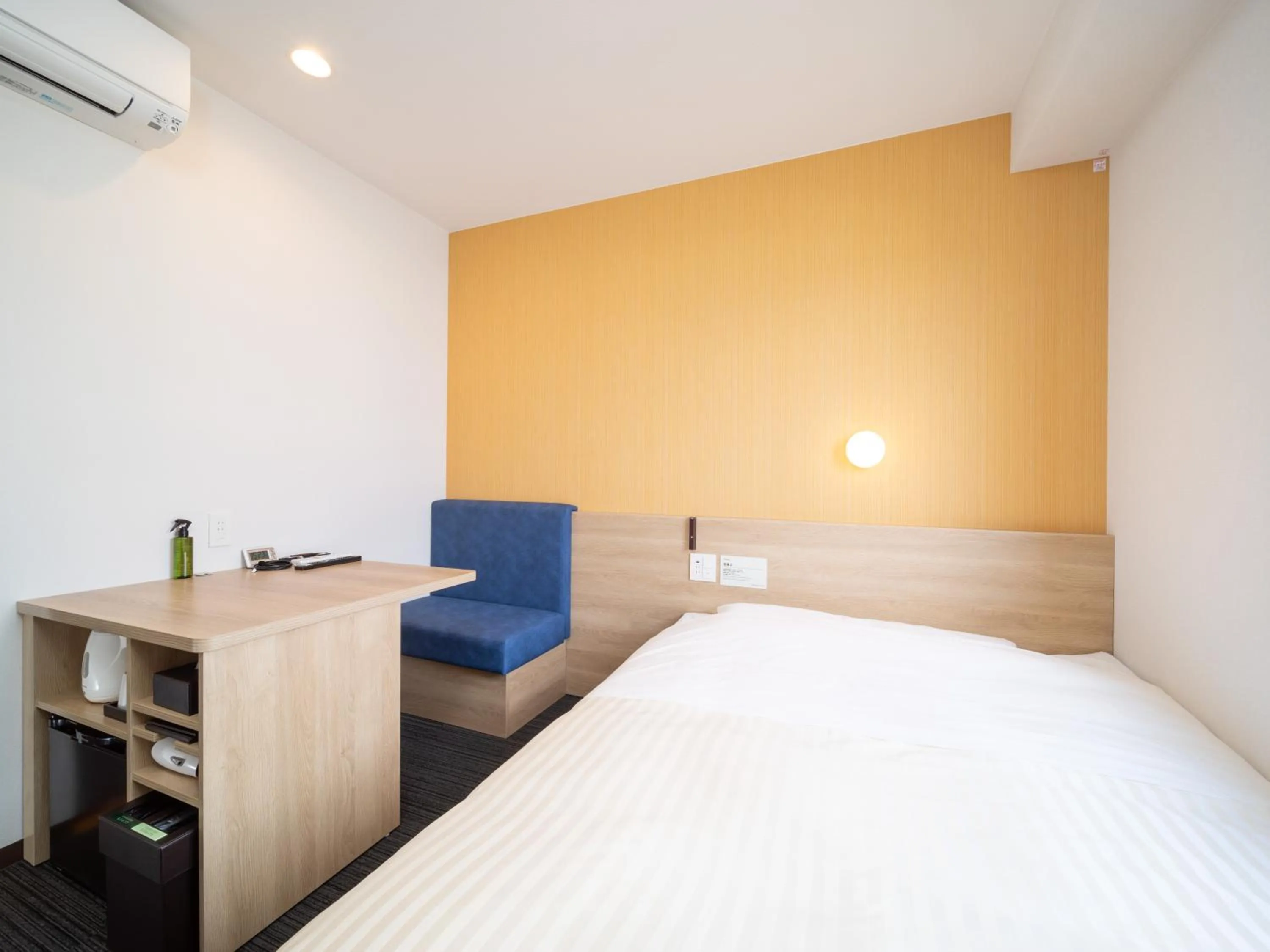 Bed in Super Hotel Yahaba Station East Exit