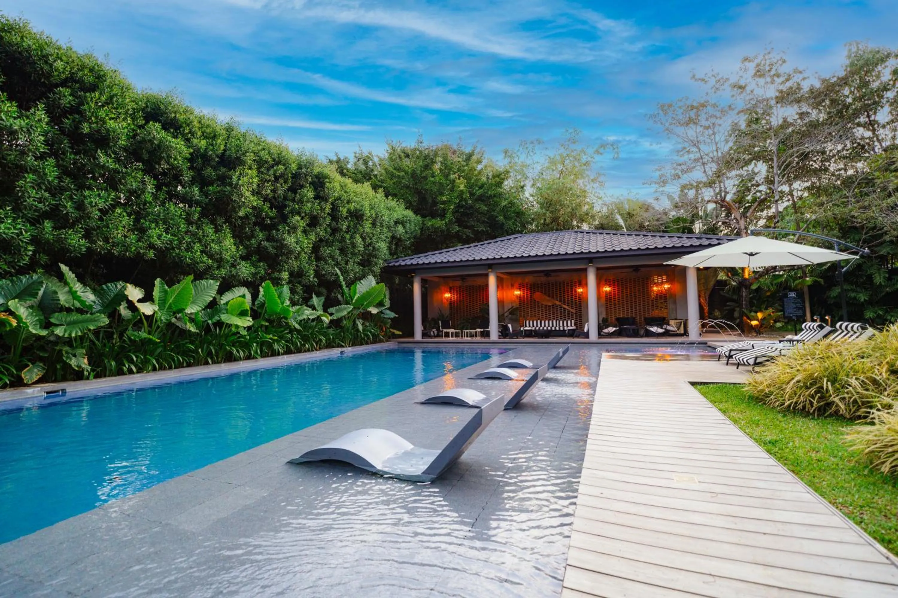 Swimming pool in The Henry Resort Dumaguete