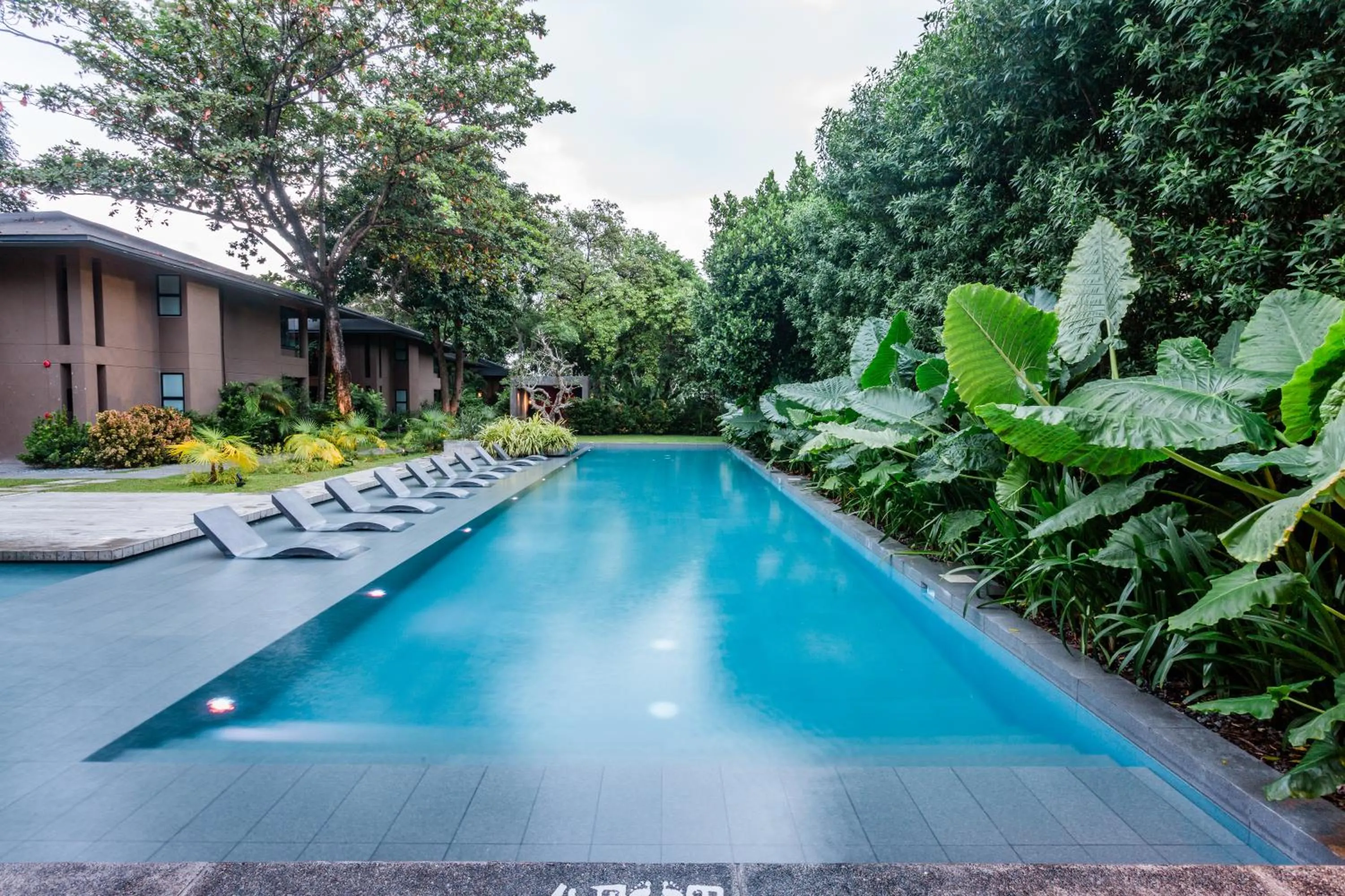 Swimming pool in The Henry Resort Dumaguete