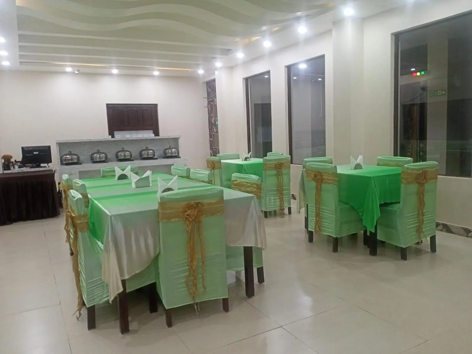 Dining area in SeaScape Port Blair