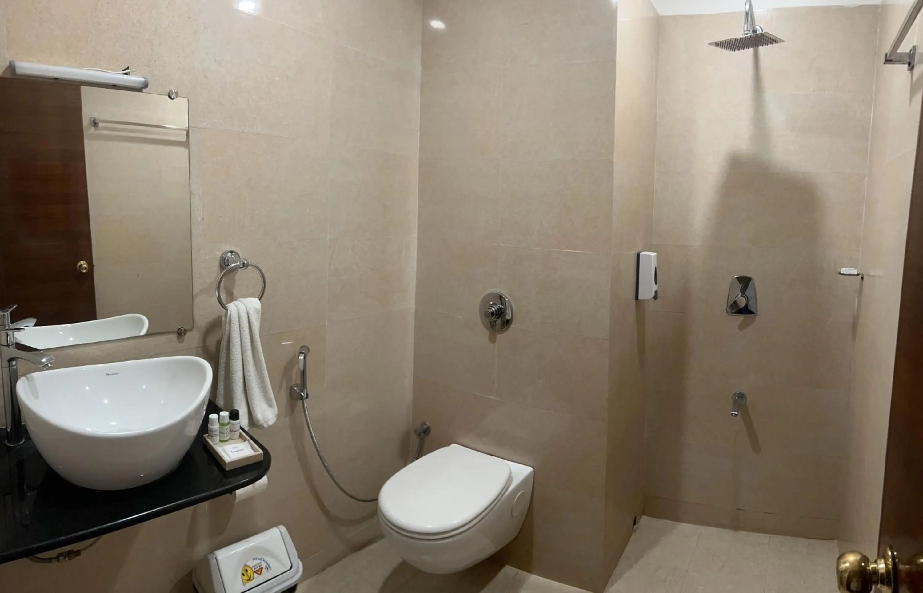 Shower in SeaScape Port Blair