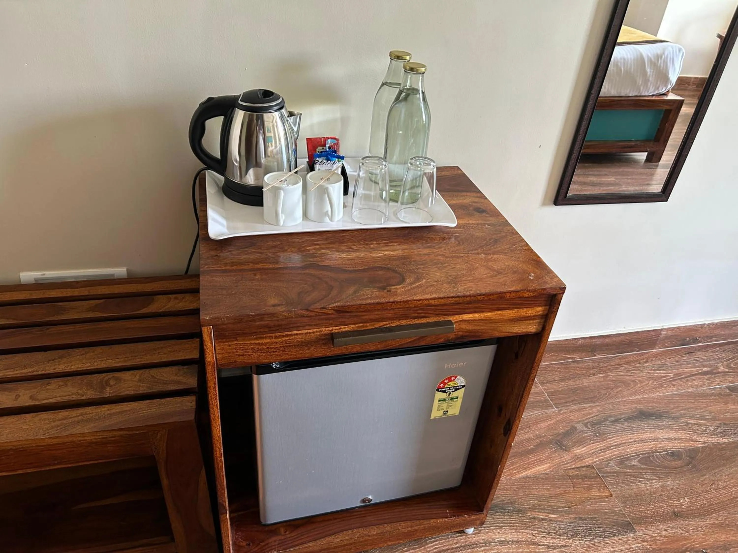 minibar in SeaScape Port Blair