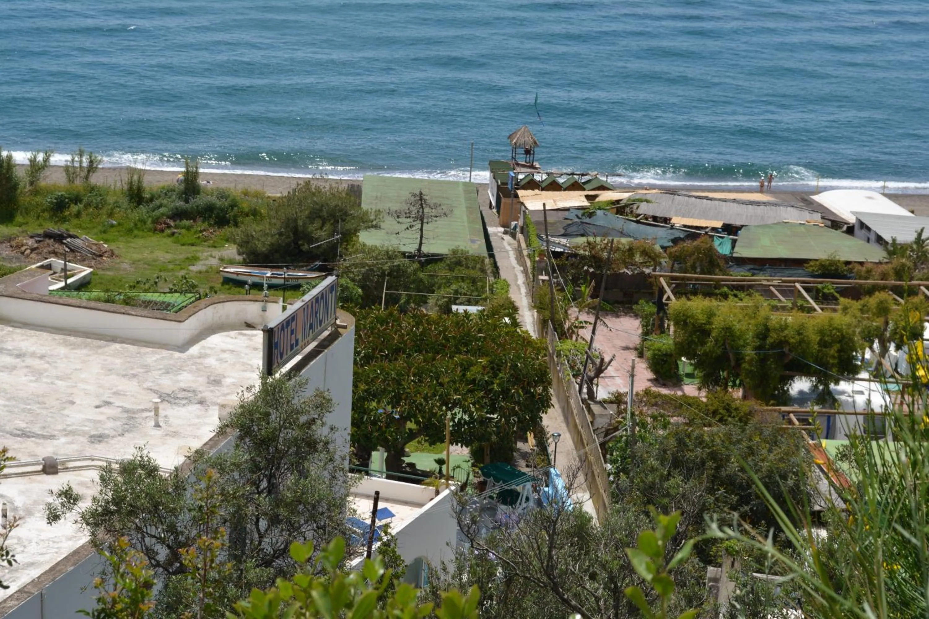 Facade/entrance in Hotel Maronti