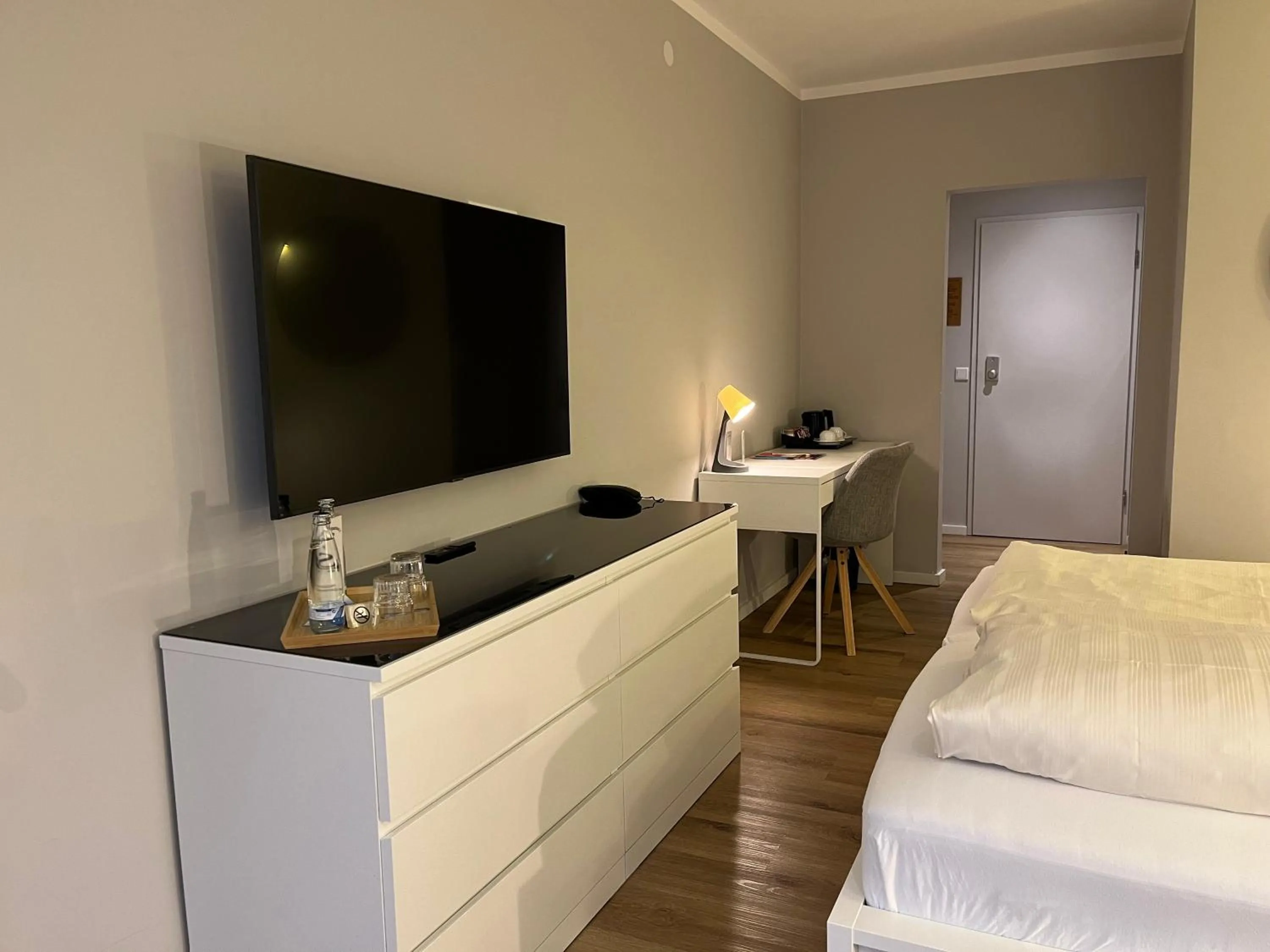 Bed in Hotel Senator