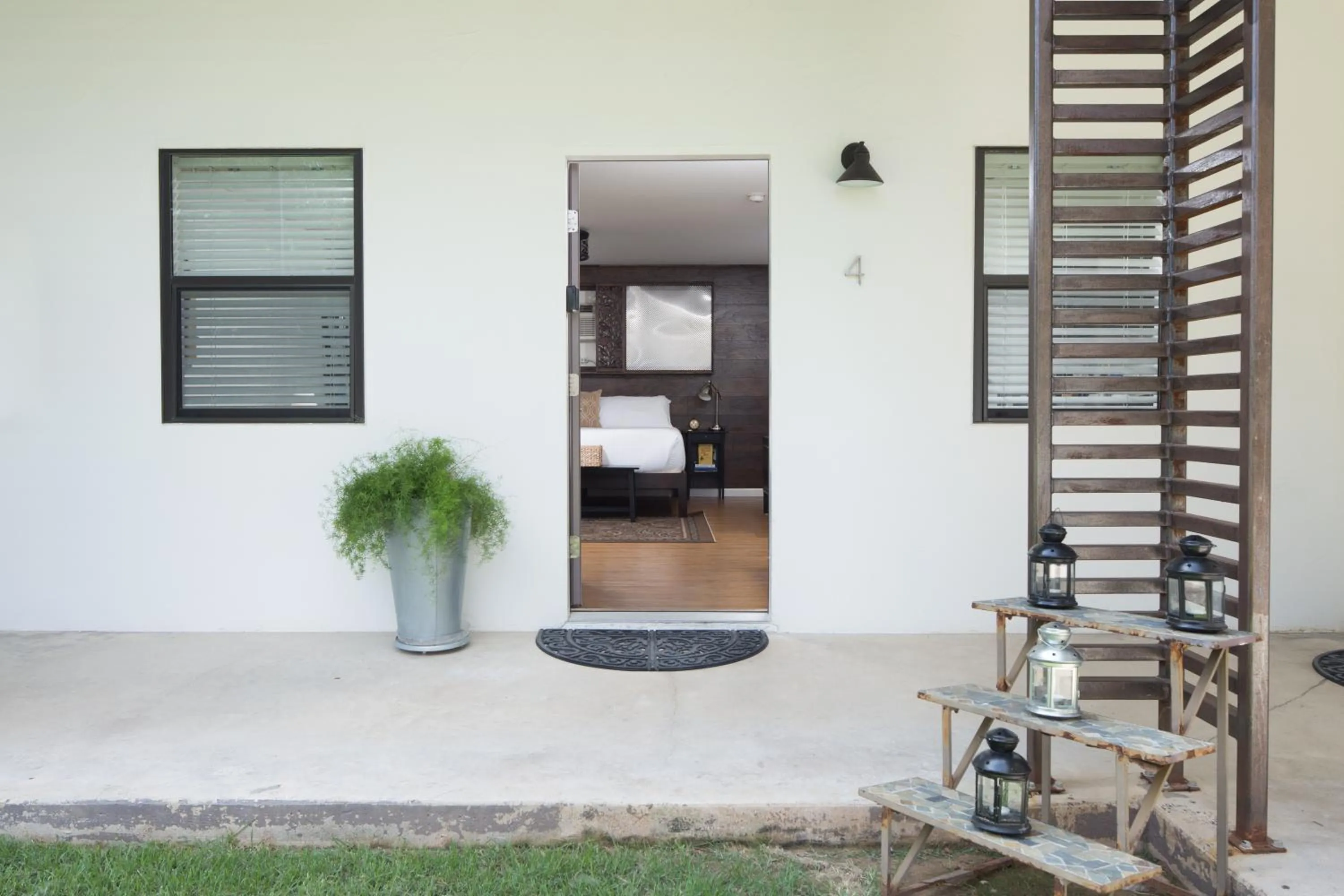 Patio in Hotel Flora and Fauna