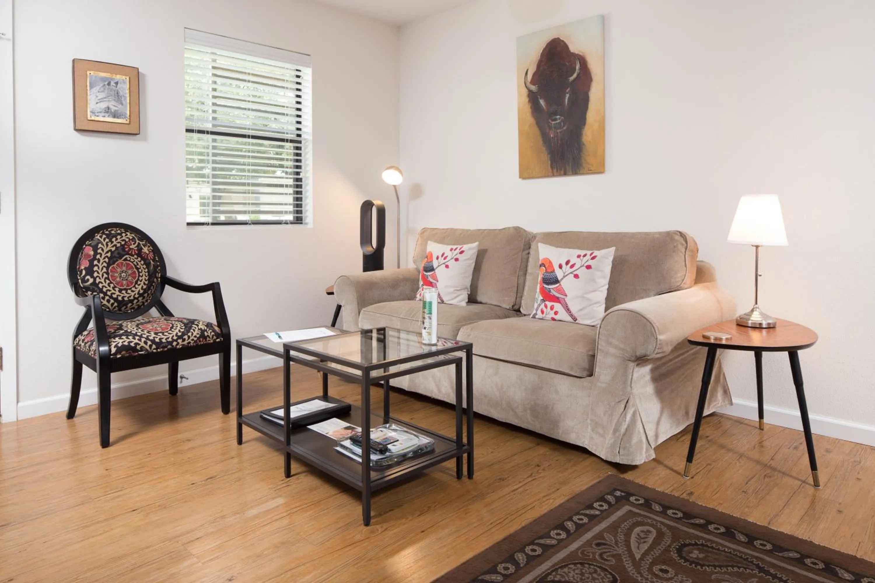 Living room in Hotel Flora and Fauna